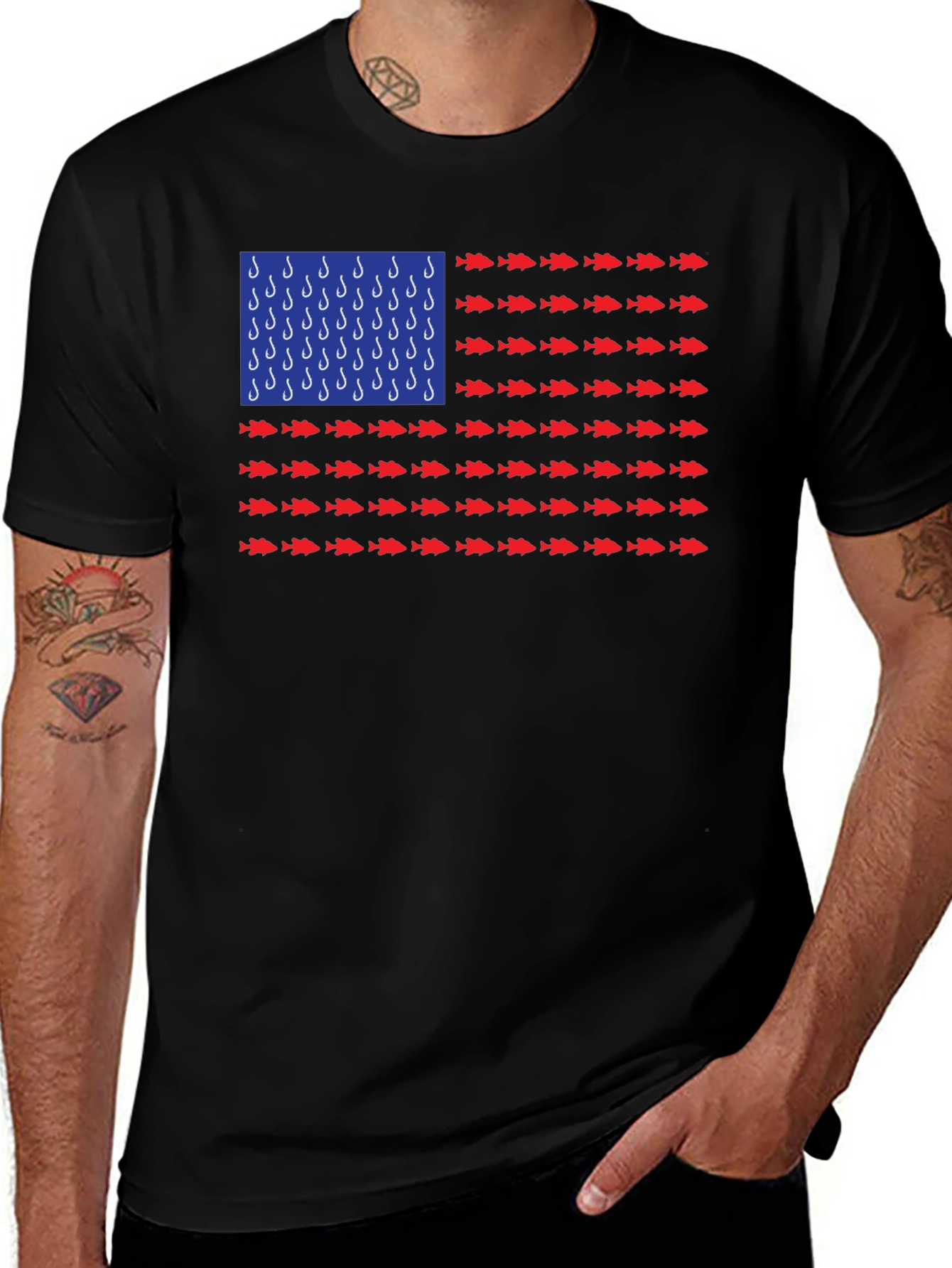 Fishing Flag T-Shirt