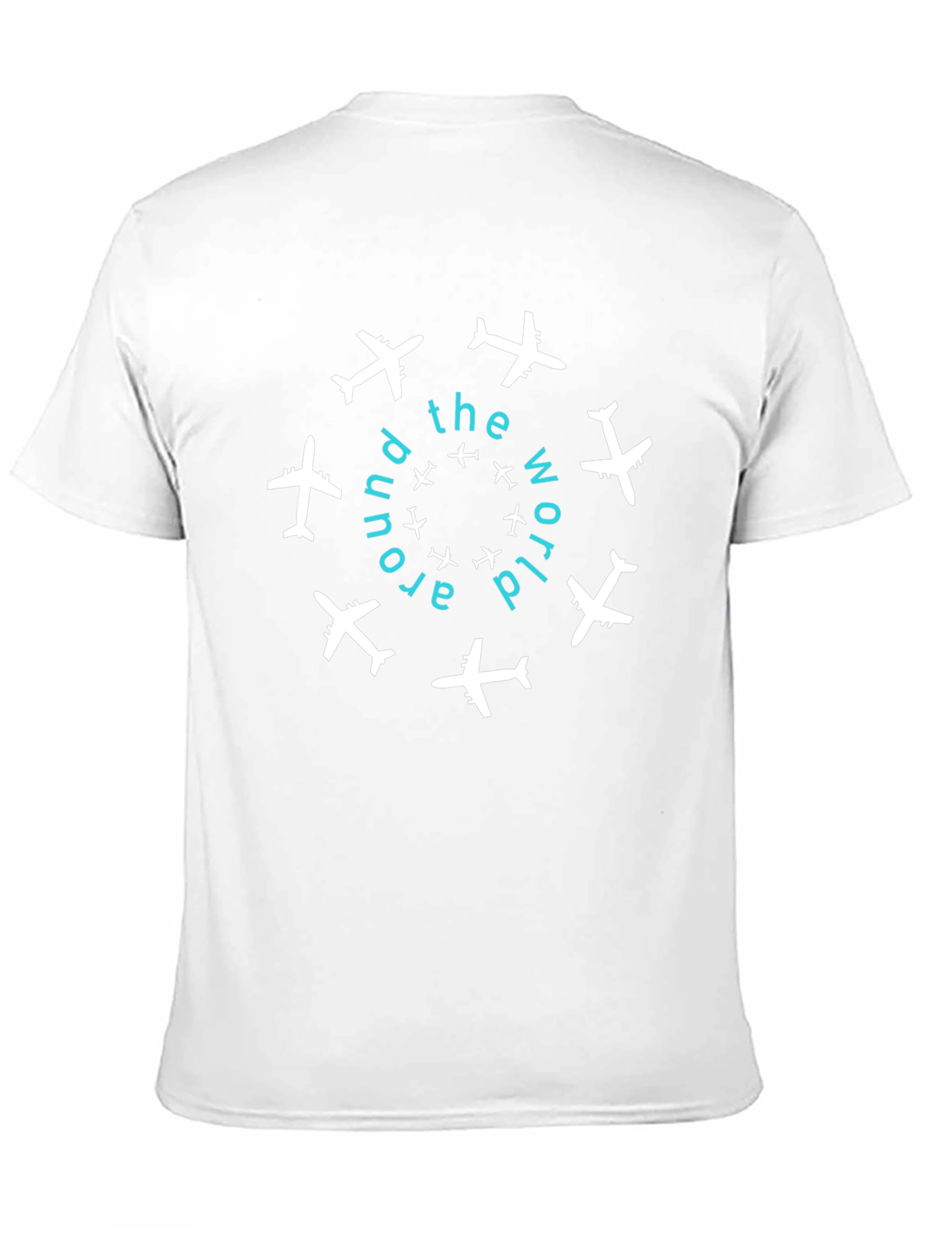 Around The World Graphic Tee - Black