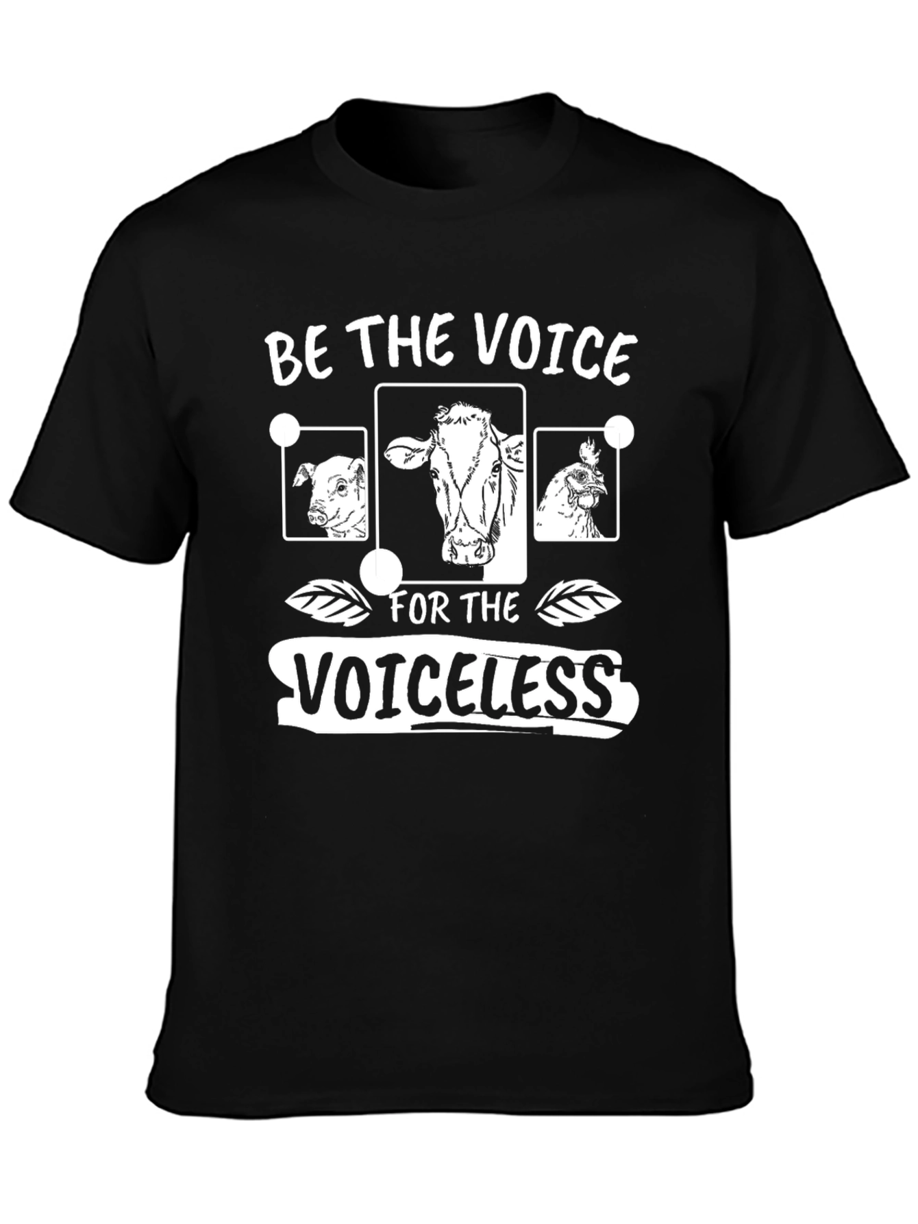 Vegan Advocacy Tee: Be the Voice for the Voiceless