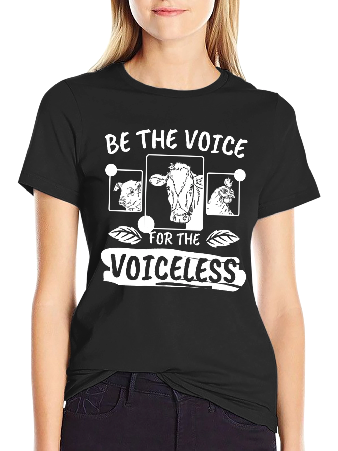 Vegan Advocacy Tee: Be the Voice for the Voiceless
