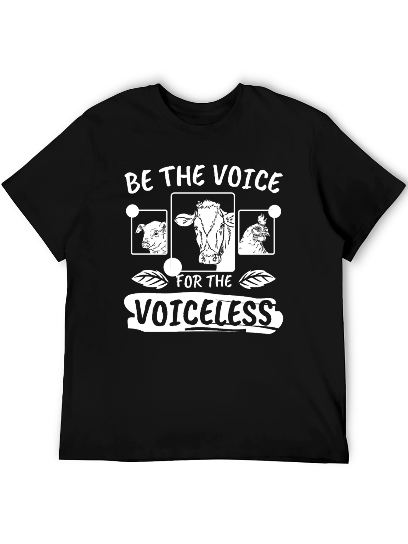 Vegan Advocacy Tee: Be the Voice for the Voiceless
