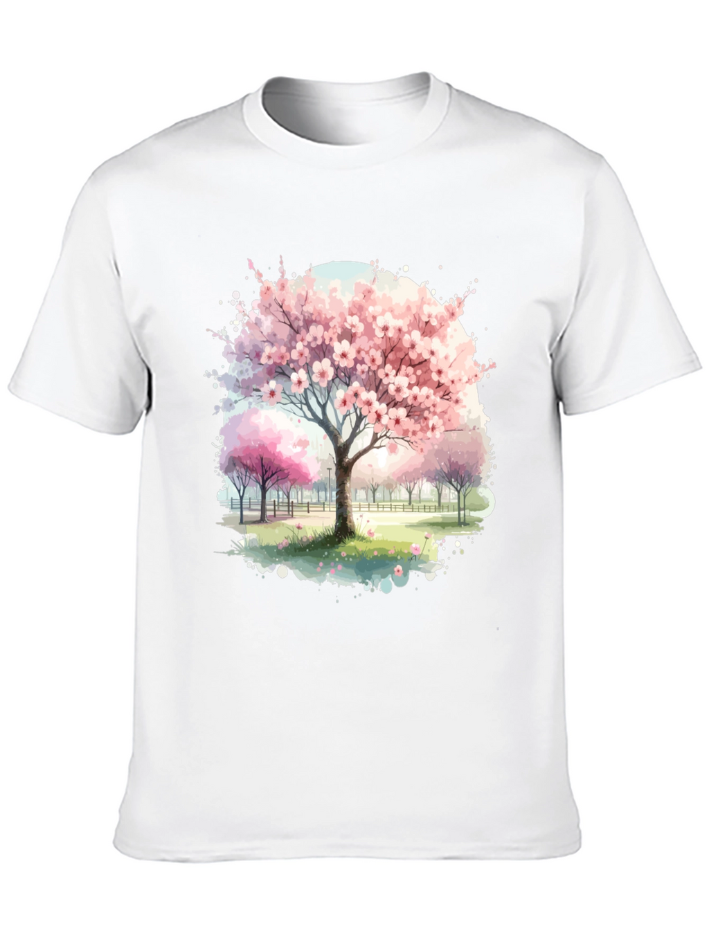 Cherry Blossom Tree Graphic Tee