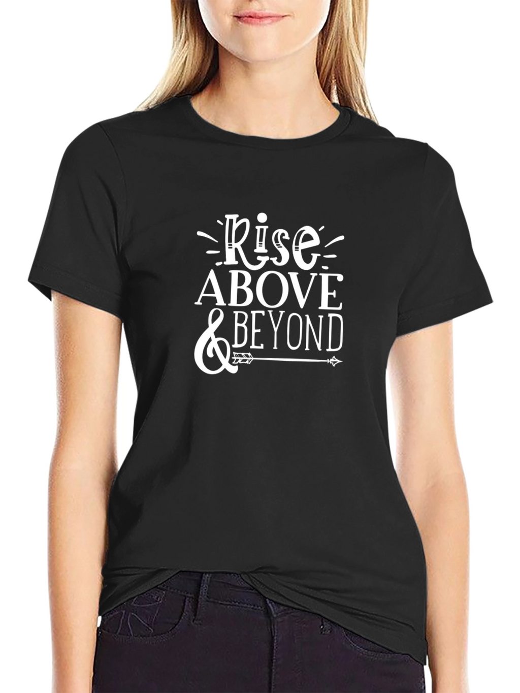 Rise Above & Beyond Graphic T-Shirt