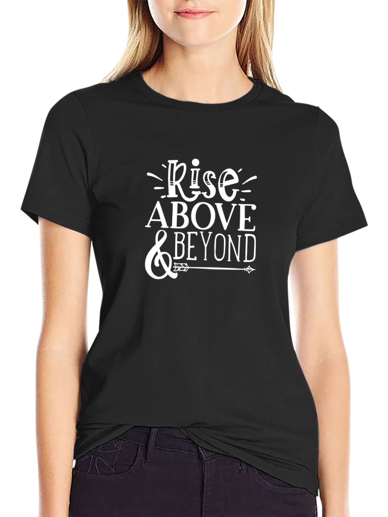 Rise Above & Beyond Graphic T-Shirt