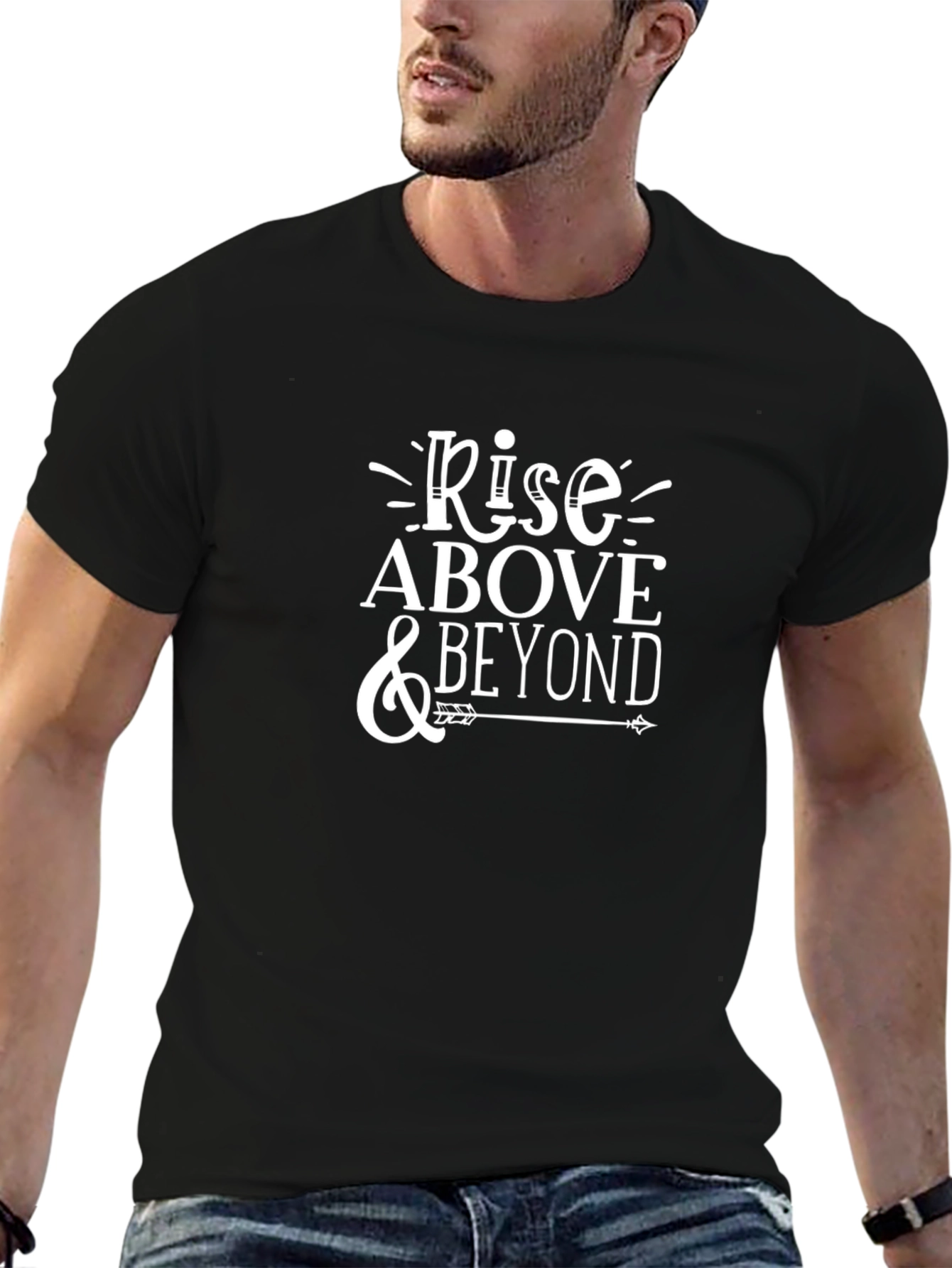 Rise Above & Beyond Graphic T-Shirt