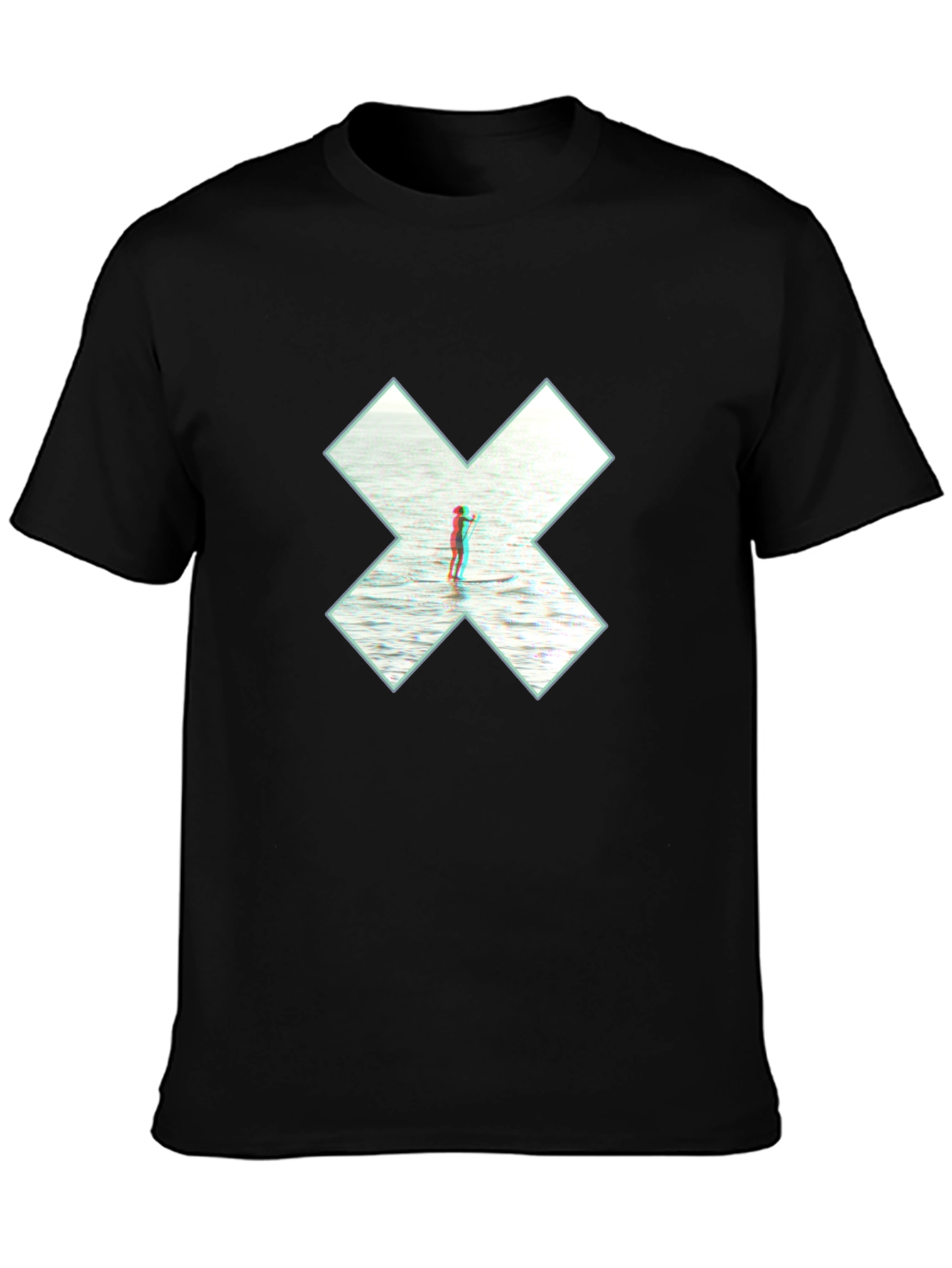 Abstract The XX Graphic Black T-Shirt