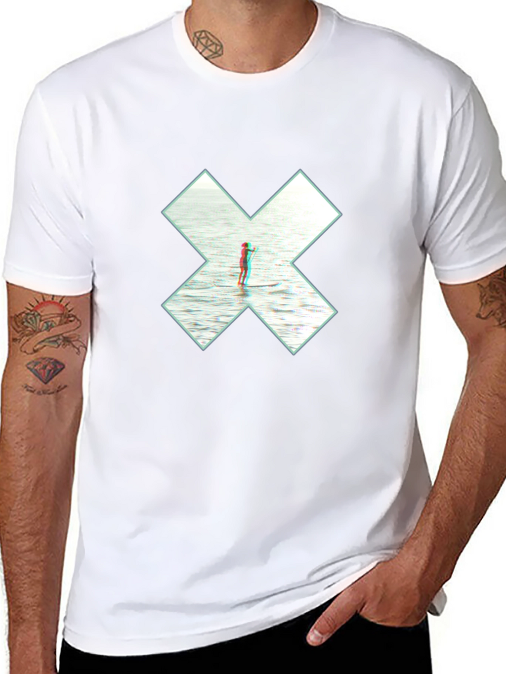 Abstract The XX Graphic Black T-Shirt