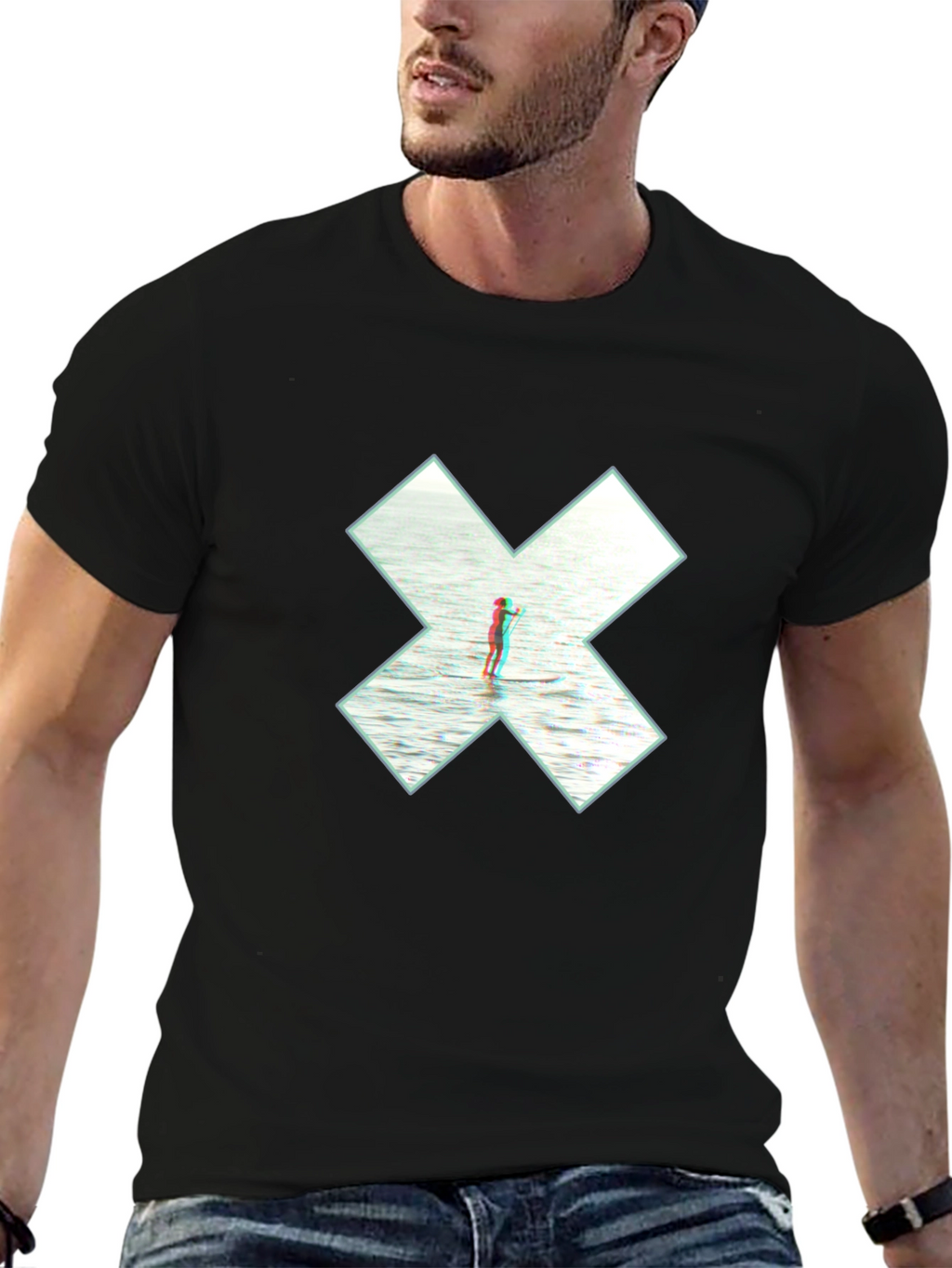 Abstract The XX Graphic Black T-Shirt