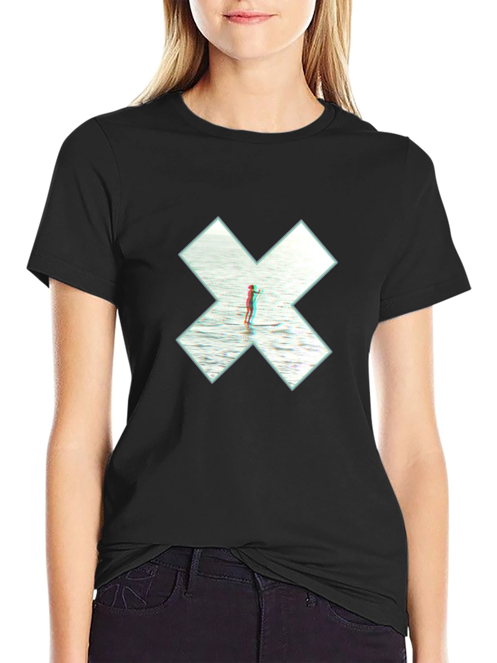 Abstract The XX Graphic Black T-Shirt