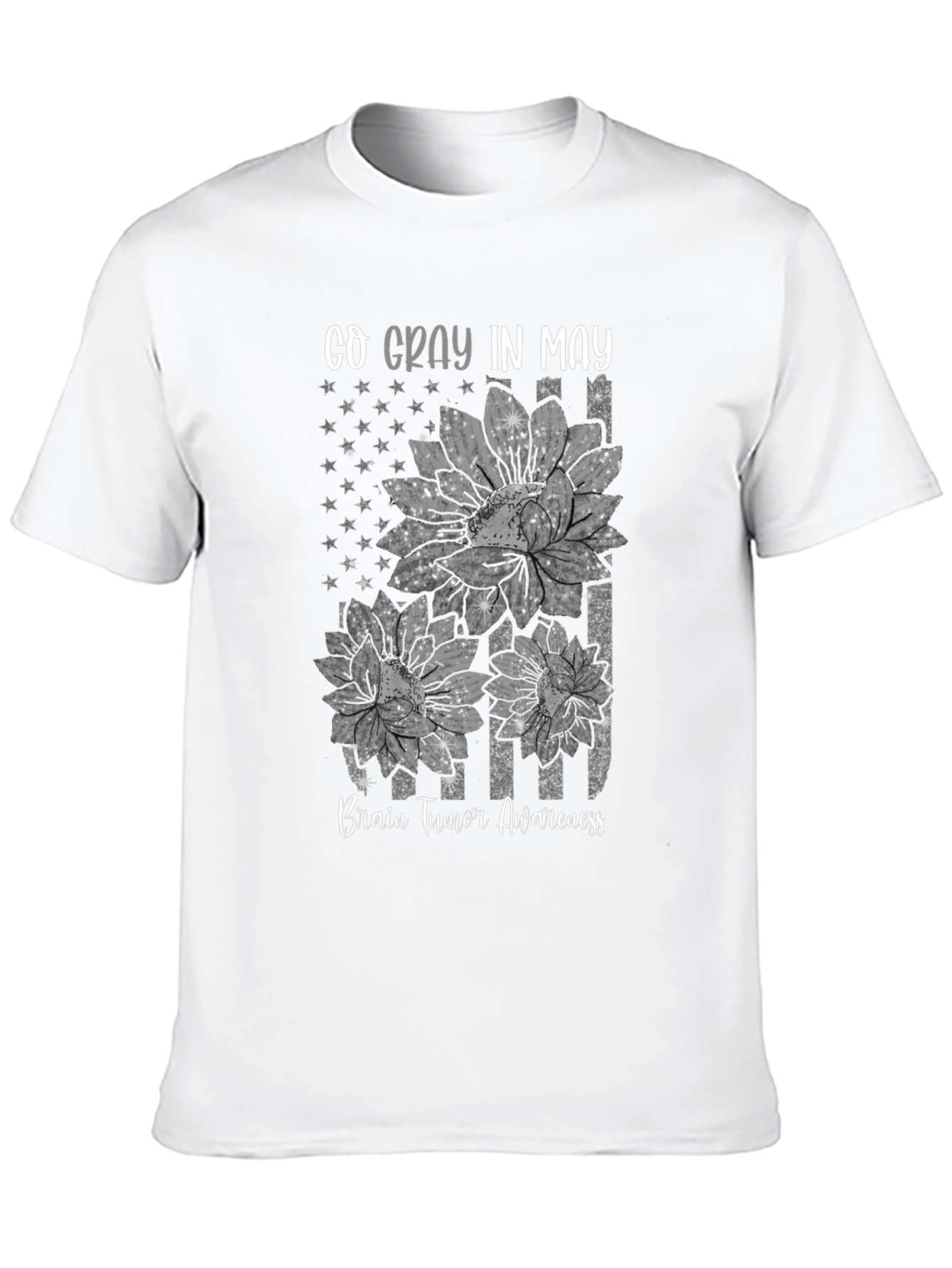 Go Gray in May Brain Tumor Awareness T-Shirt