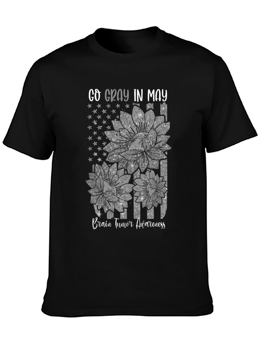 Go Gray in May Brain Tumor Awareness T-Shirt