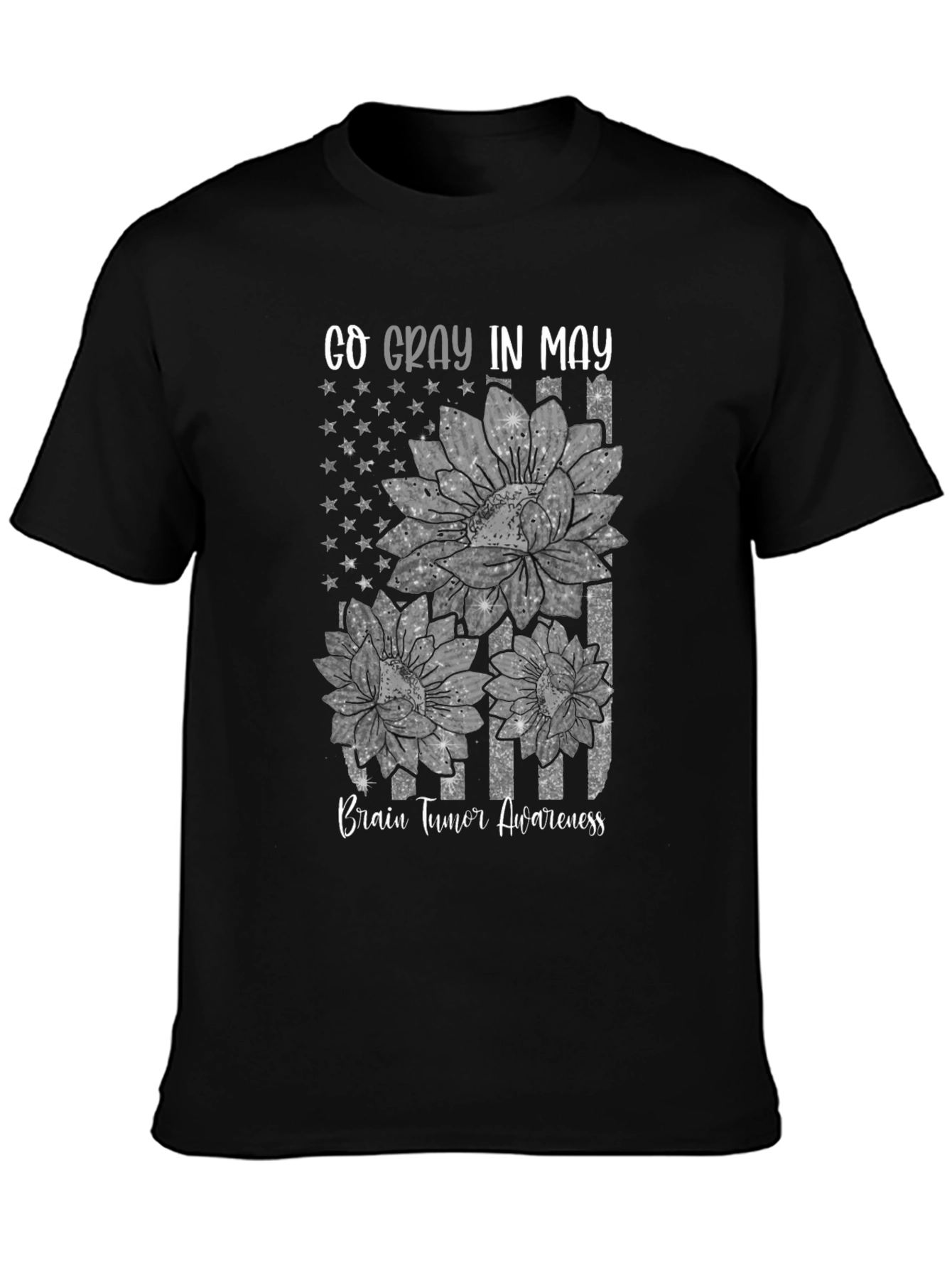 Go Gray in May Brain Tumor Awareness T-Shirt