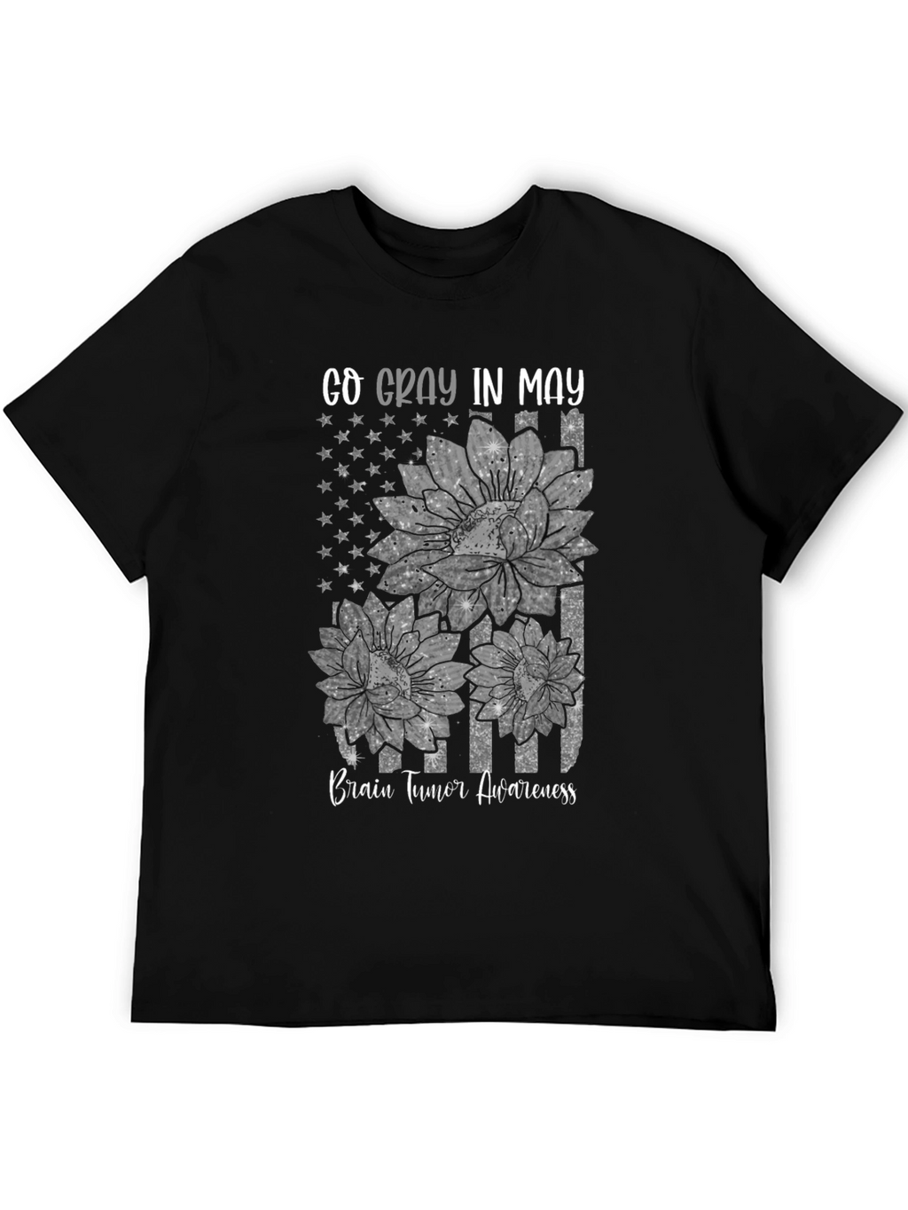 Go Gray in May Brain Tumor Awareness T-Shirt