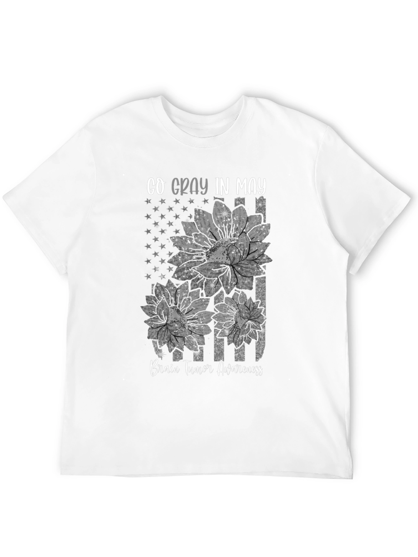 Go Gray in May Brain Tumor Awareness T-Shirt