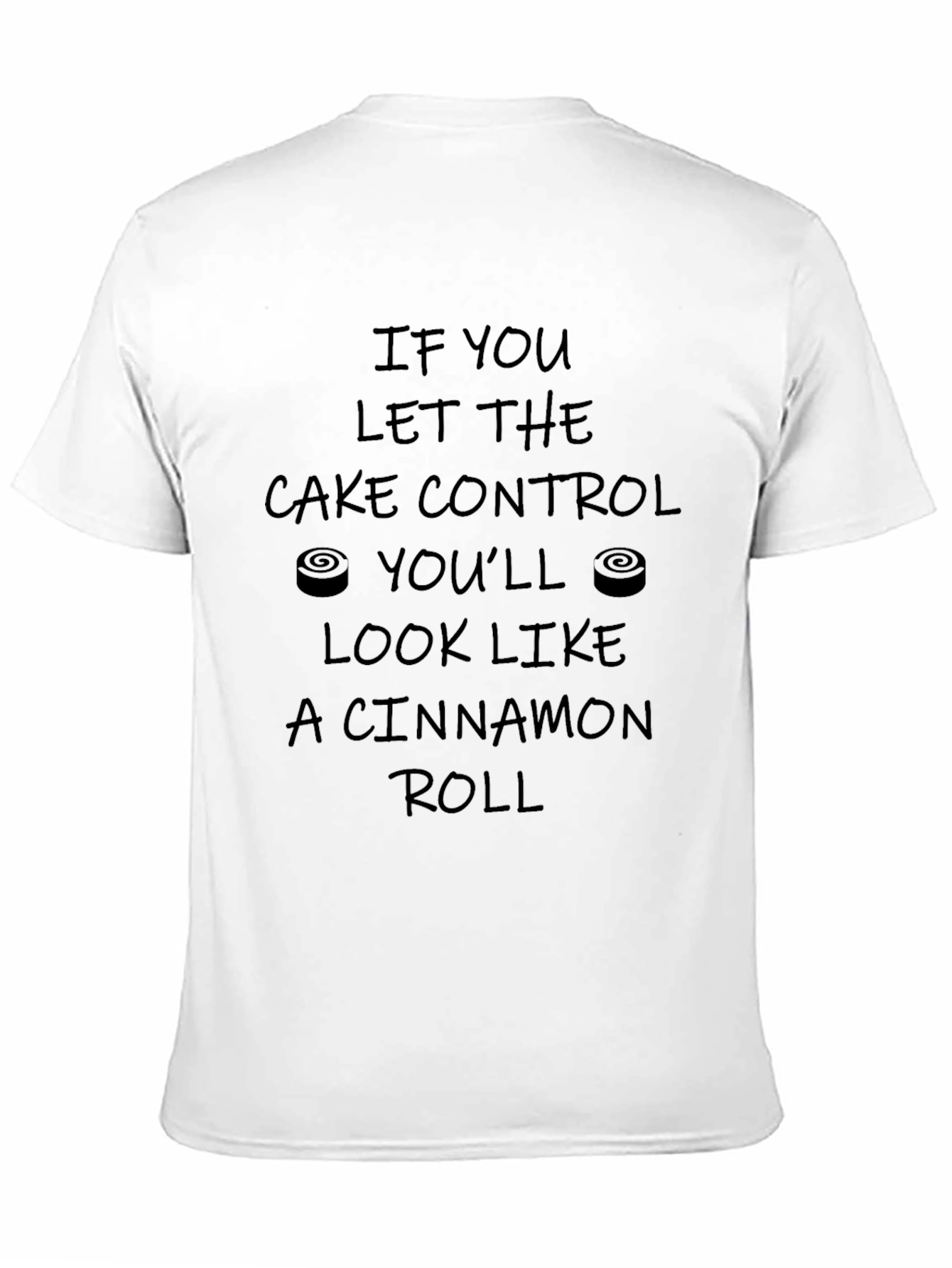 Cinnamon Roll Cake Control Graphic Tee