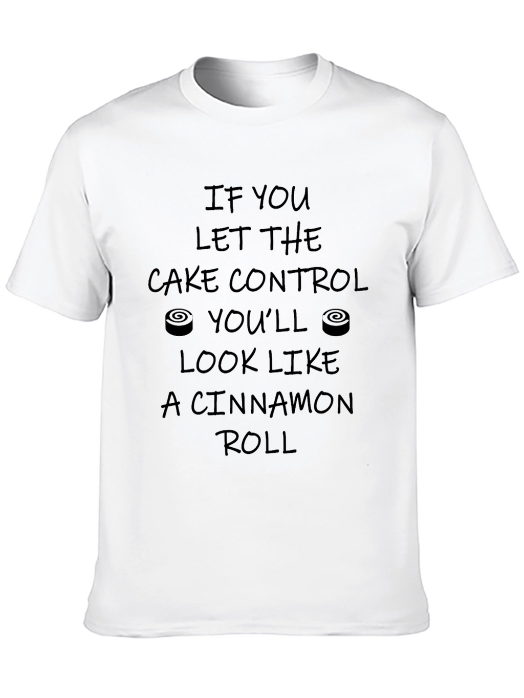 Cinnamon Roll Cake Control Graphic Tee