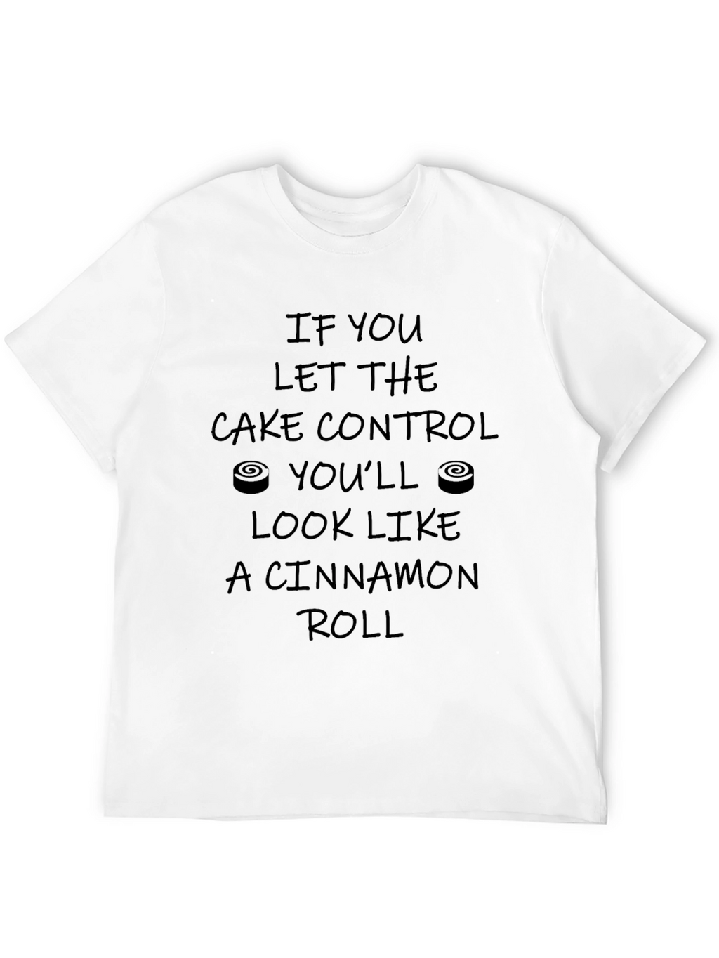 Cinnamon Roll Cake Control Graphic Tee