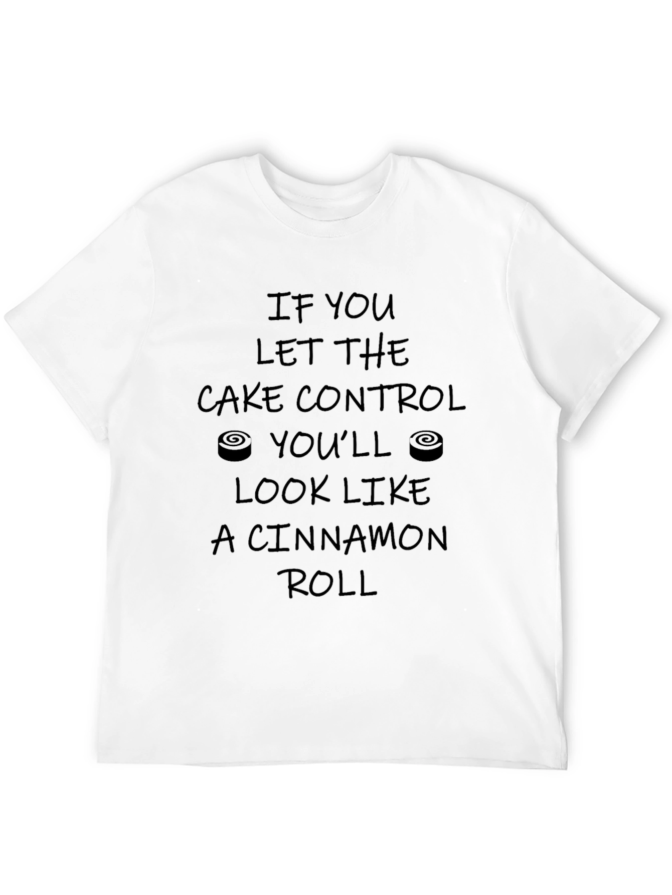Cinnamon Roll Cake Control Graphic Tee