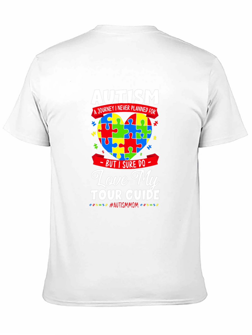 Autism Awareness Love My Tour Guide T-Shirt