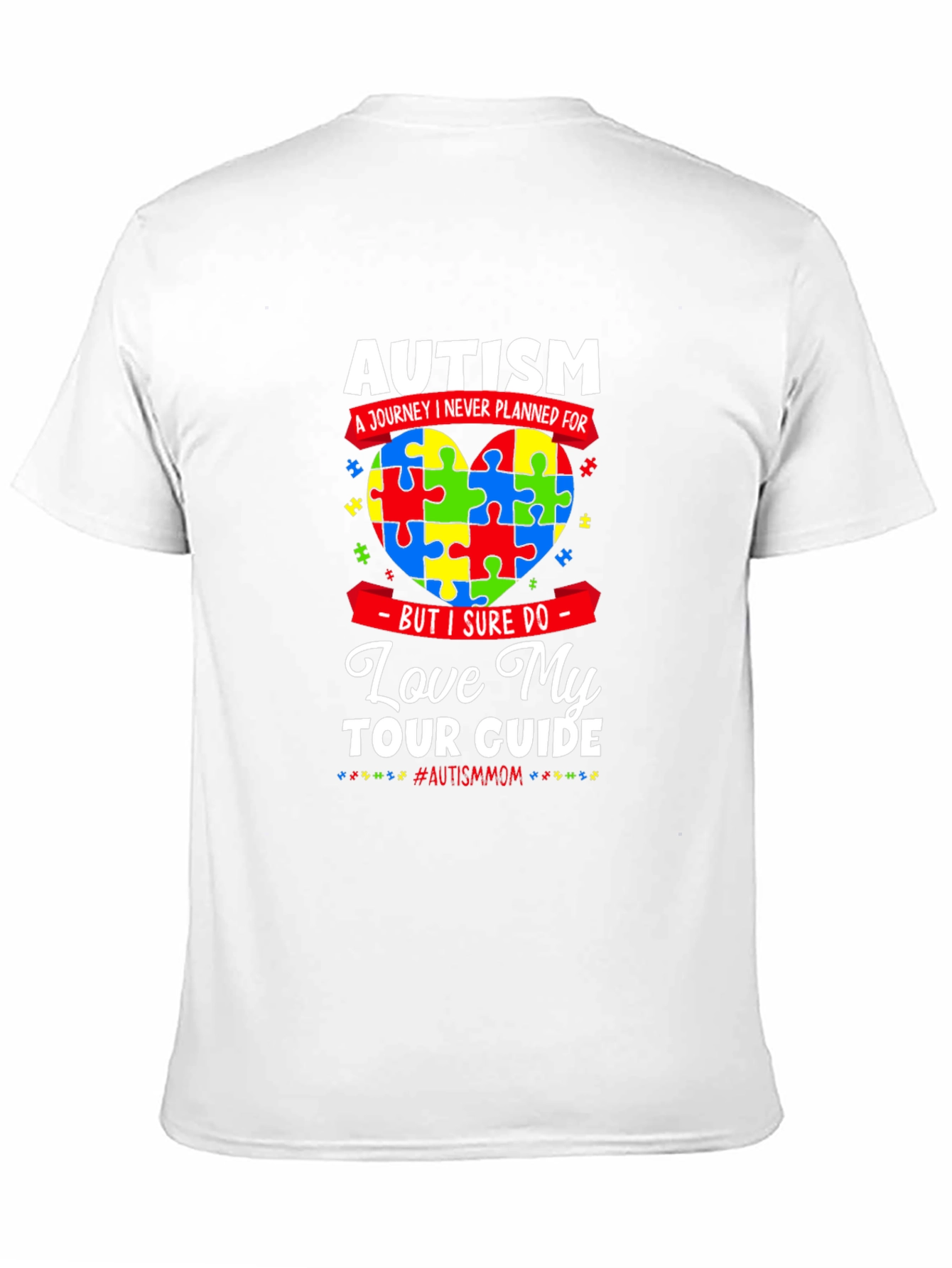 Autism Awareness Love My Tour Guide T-Shirt