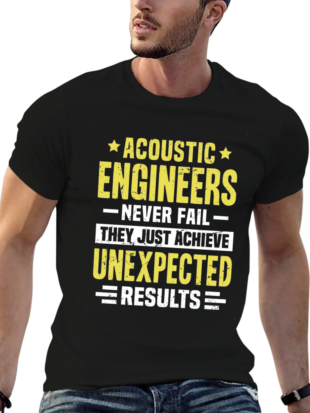 Acoustic Engineer T-Shirt - Unexpected Results