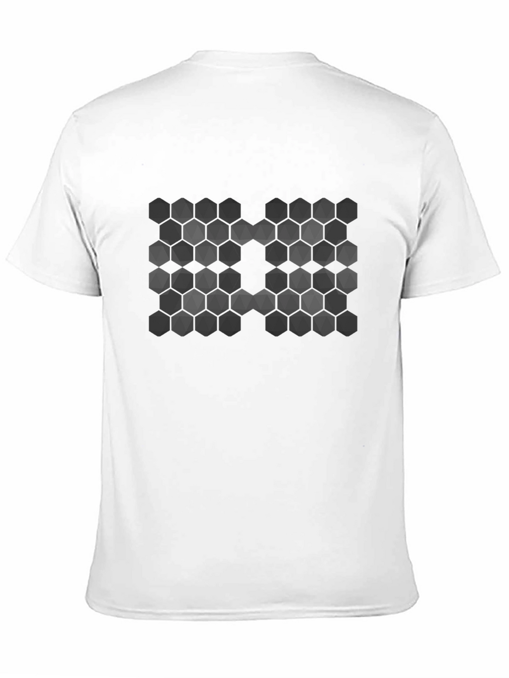 Geometric Hexagon Pattern T-Shirt