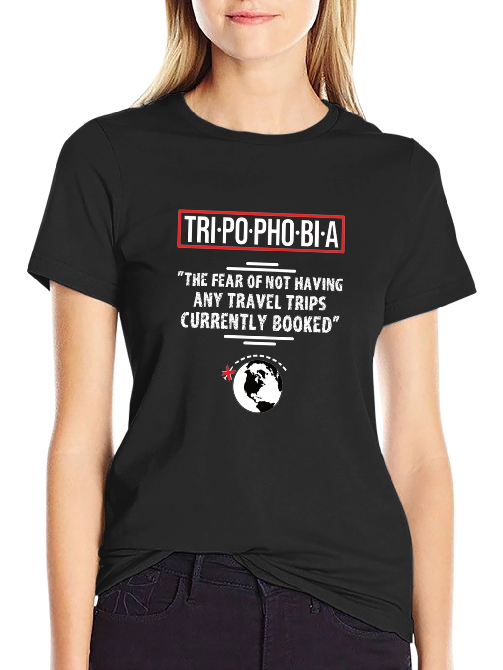 Tripophobia T-Shirt - Funny Travel Lover Tee