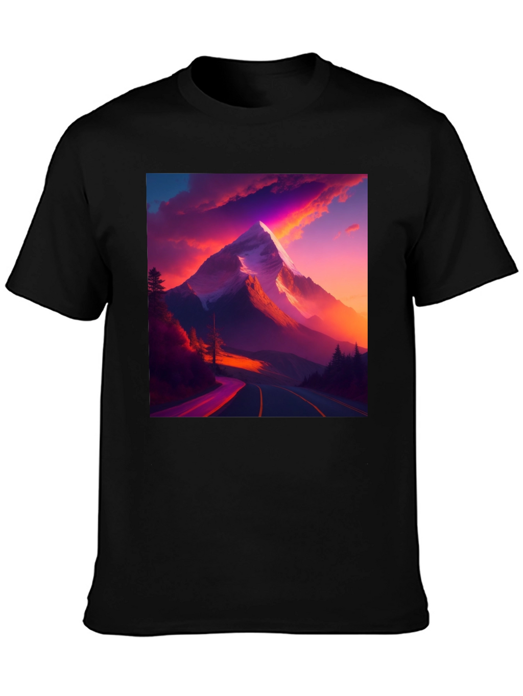 Mountain Road Graphic Tee