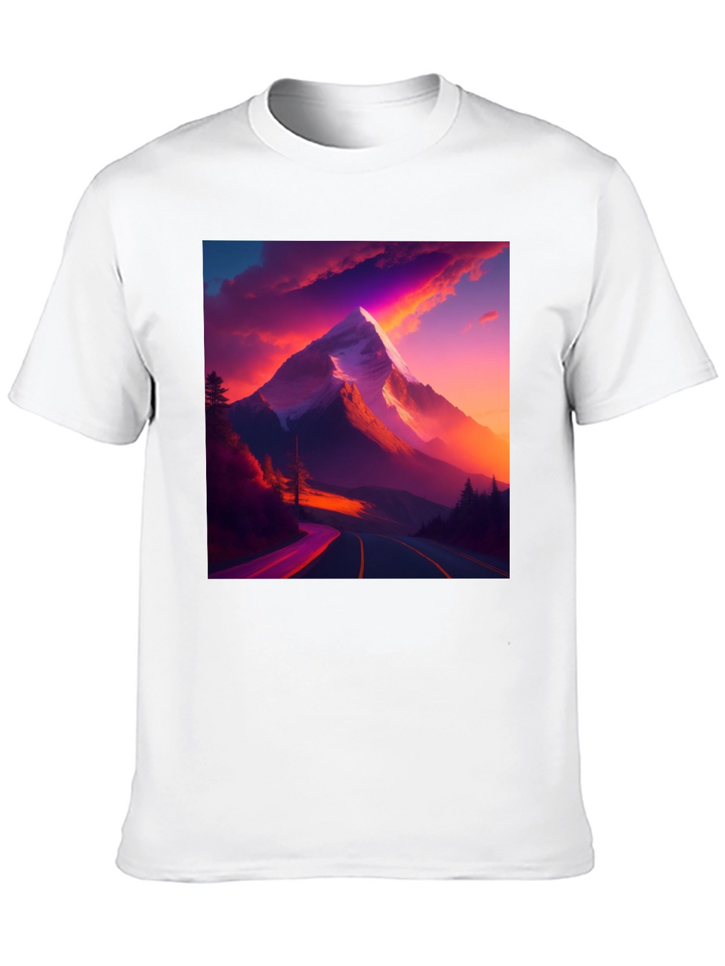 Mountain Road Graphic Tee