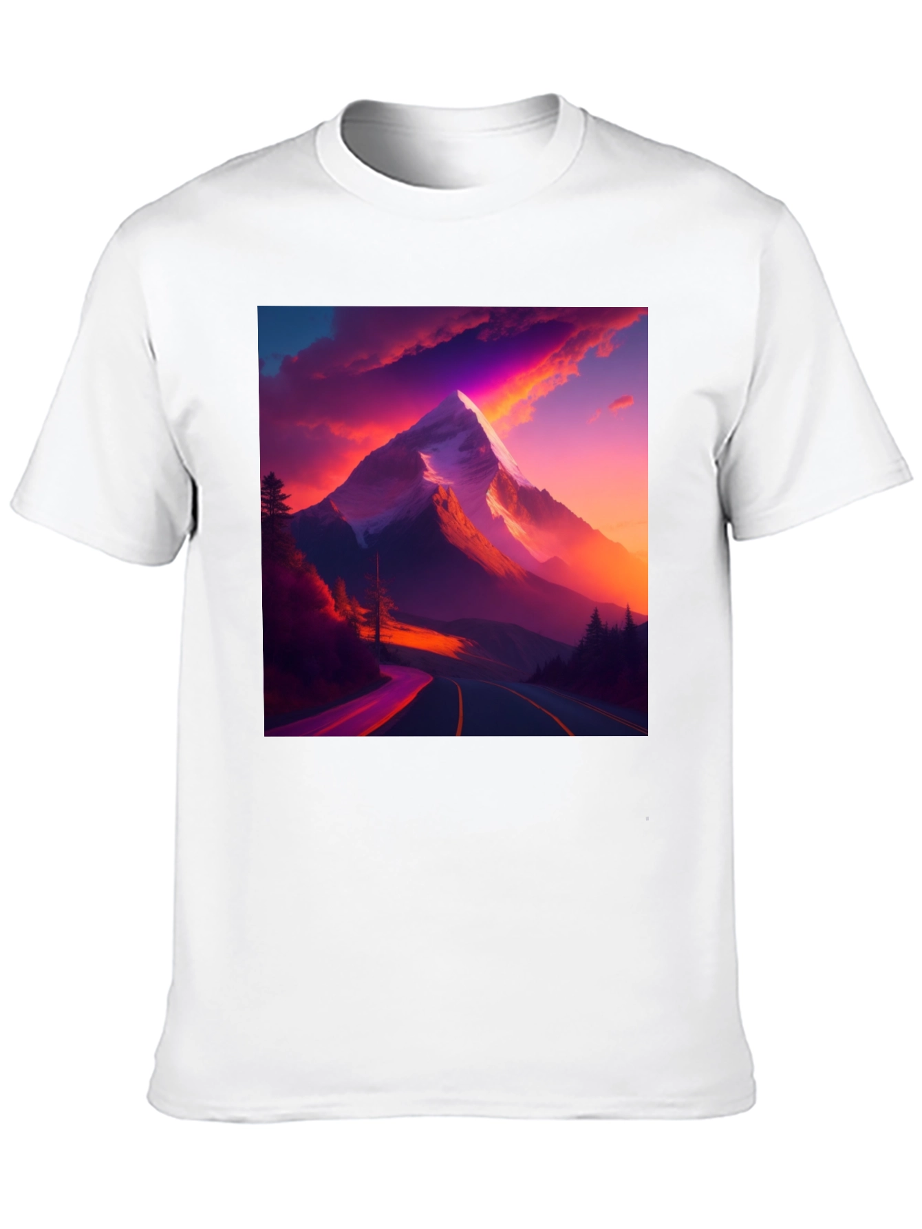 Mountain Road Graphic Tee