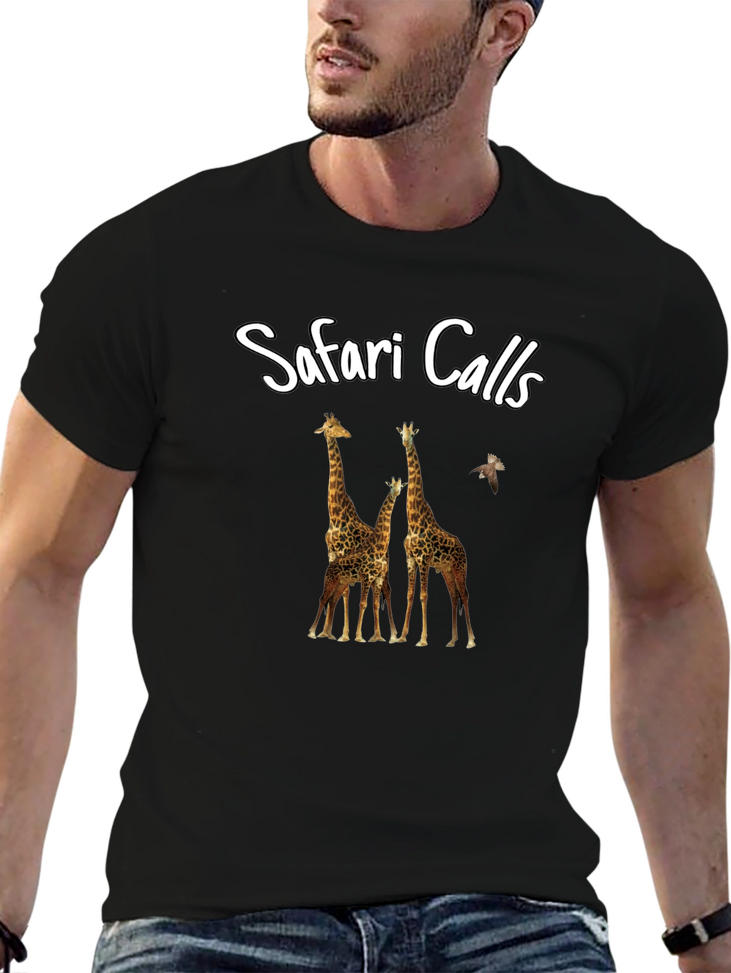 Safari Calls Graphic T-Shirt