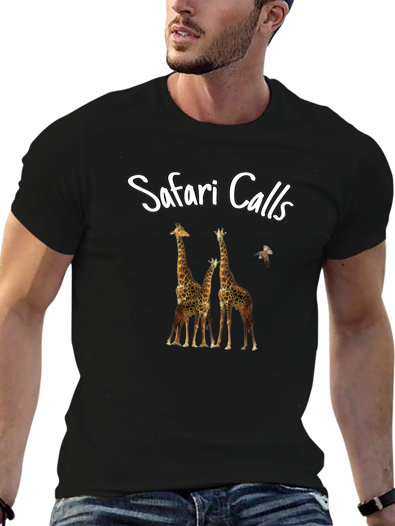 Safari Calls Graphic T-Shirt