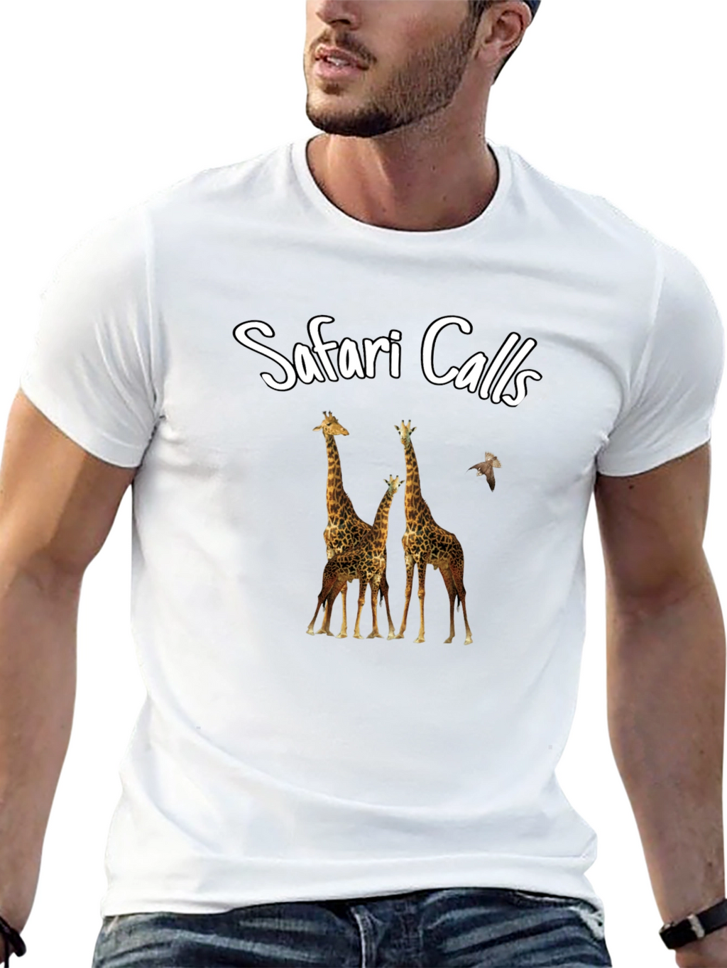 Safari Calls Graphic T-Shirt