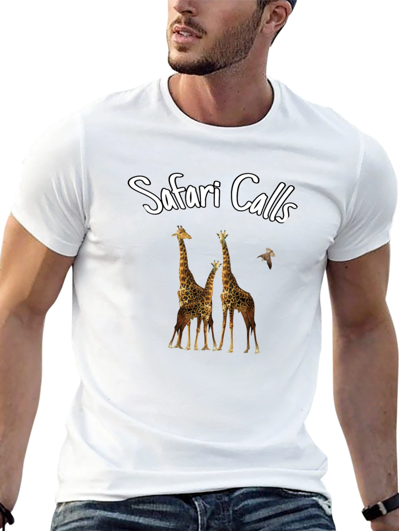 Safari Calls Graphic T-Shirt