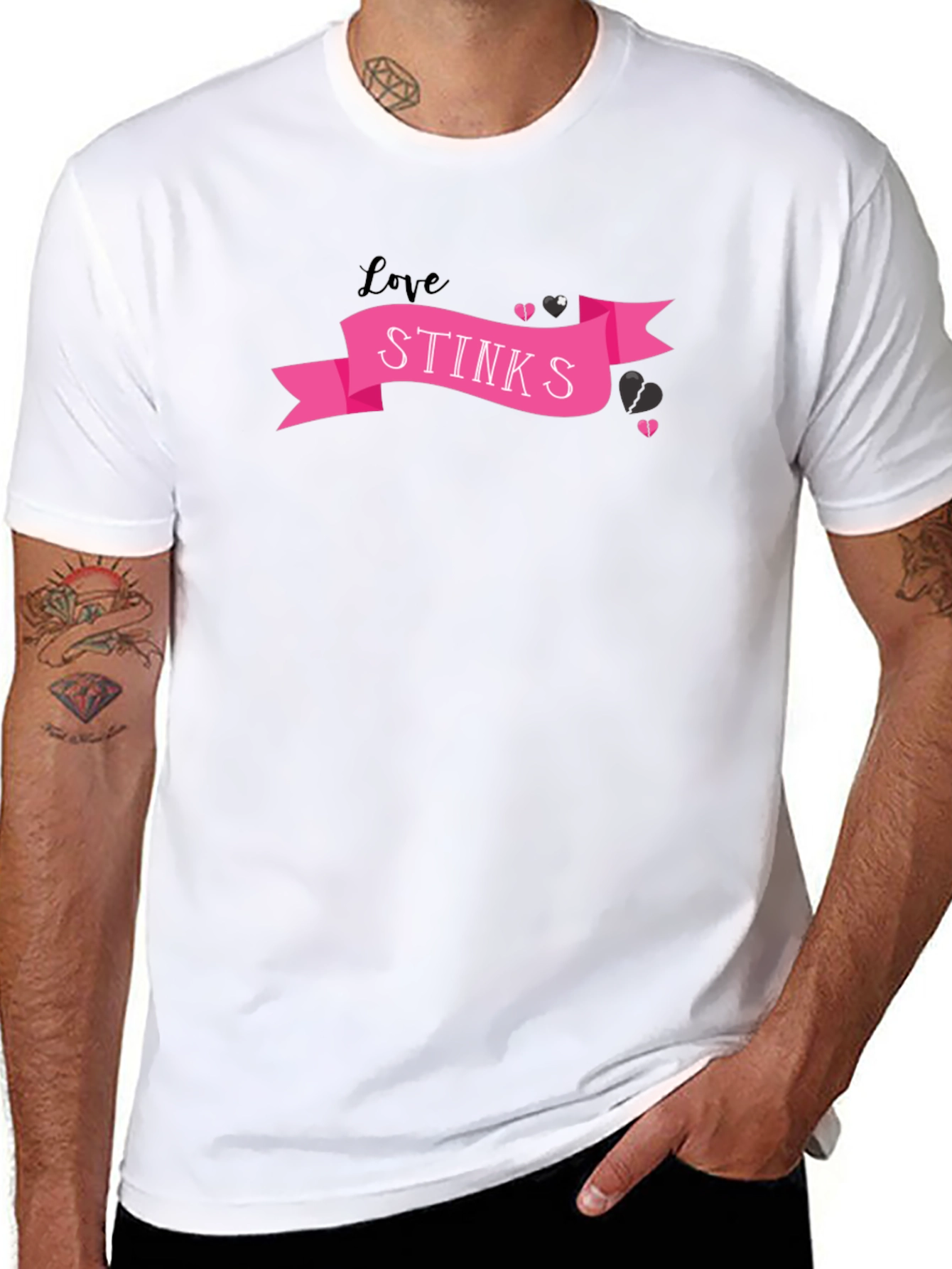 Love Stinks T-Shirt Anti-Valentines Day Tee