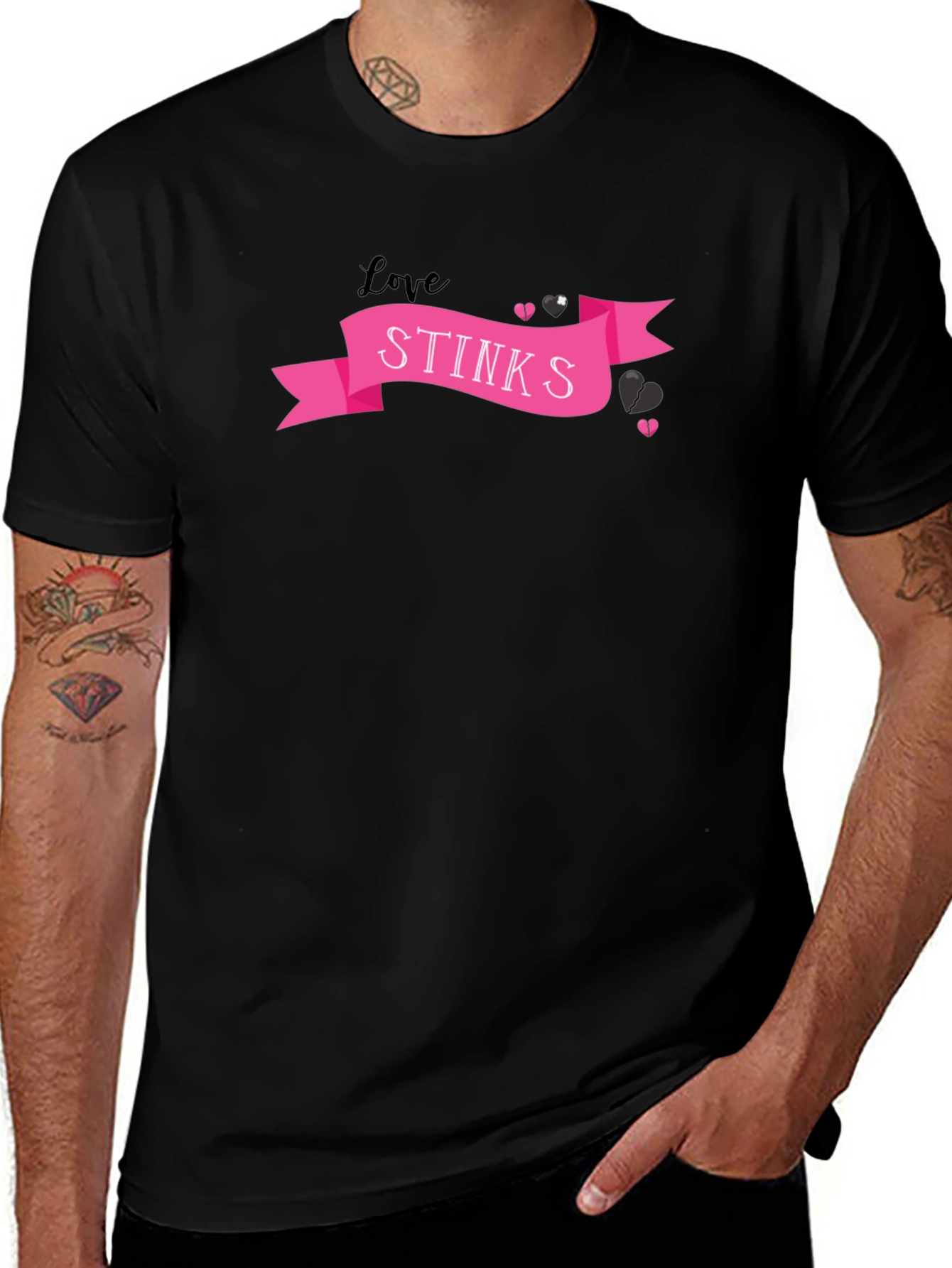 Love Stinks T-Shirt Anti-Valentines Day Tee