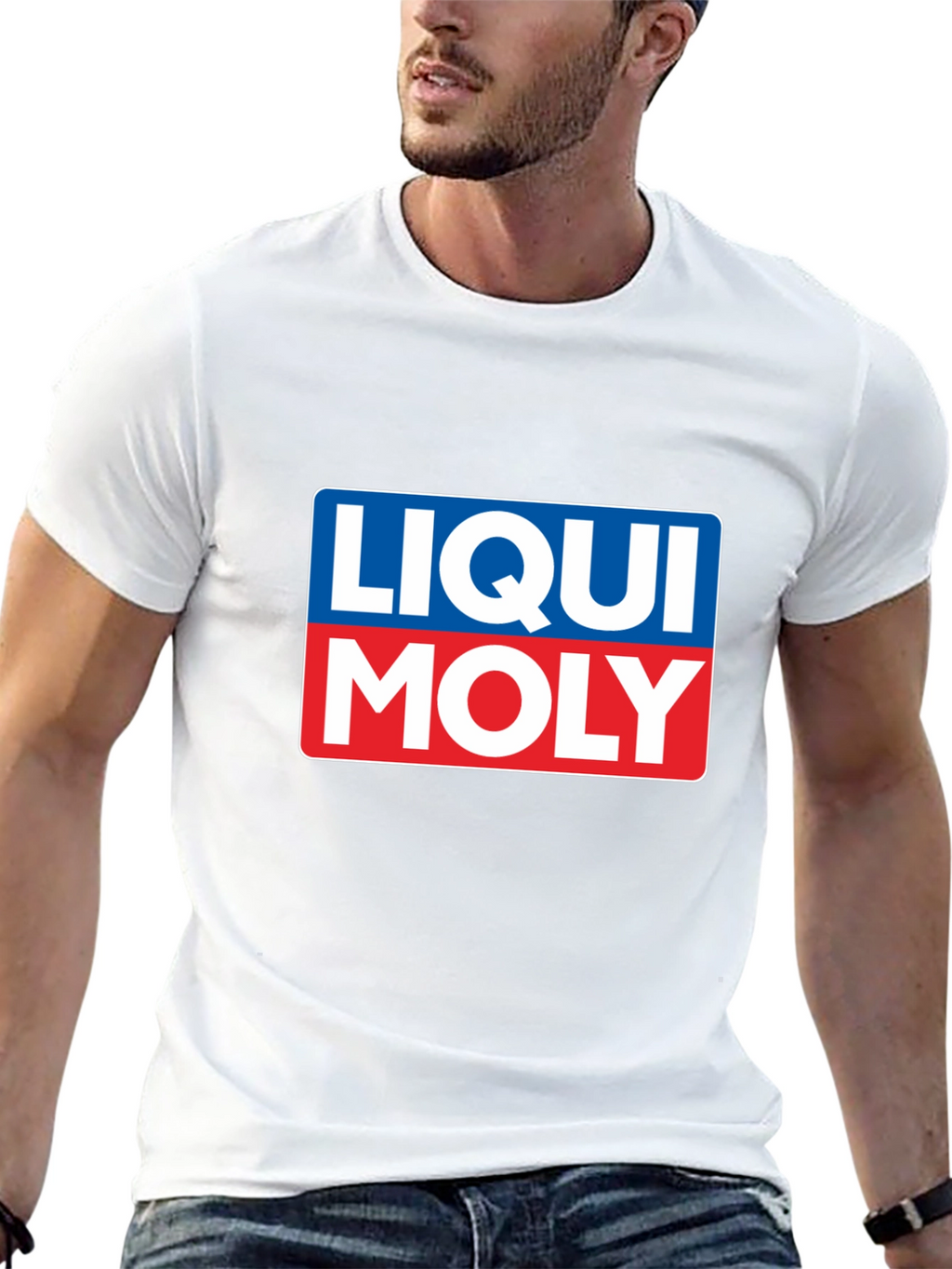 Liqui Moly Black T-Shirt Automotive Engine Oil