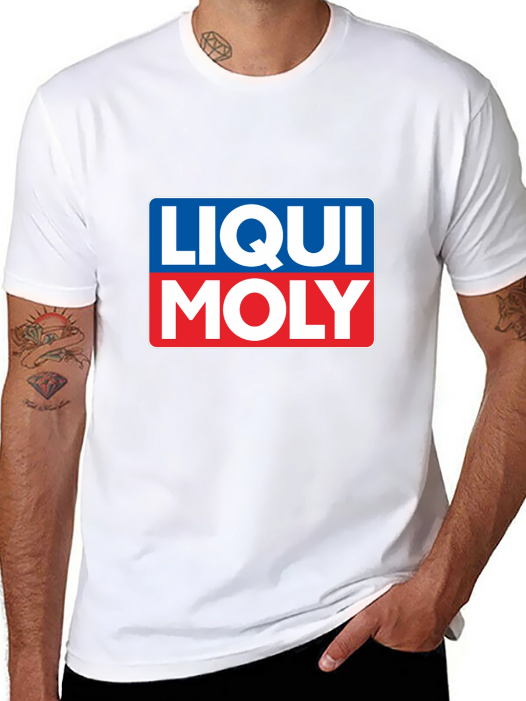 Liqui Moly Black T-Shirt Automotive Engine Oil