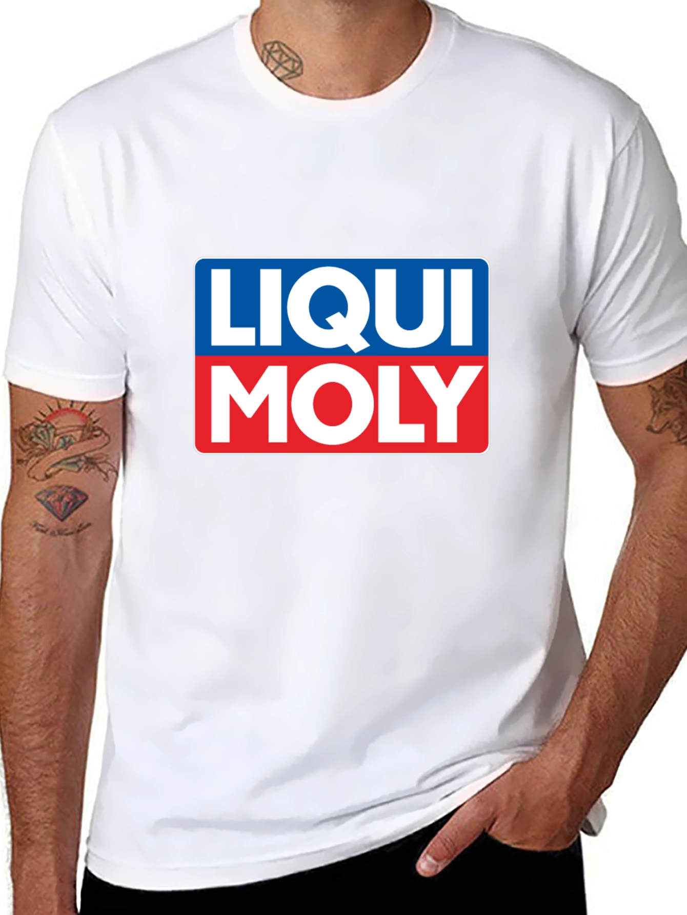 Liqui Moly Black T-Shirt Automotive Engine Oil