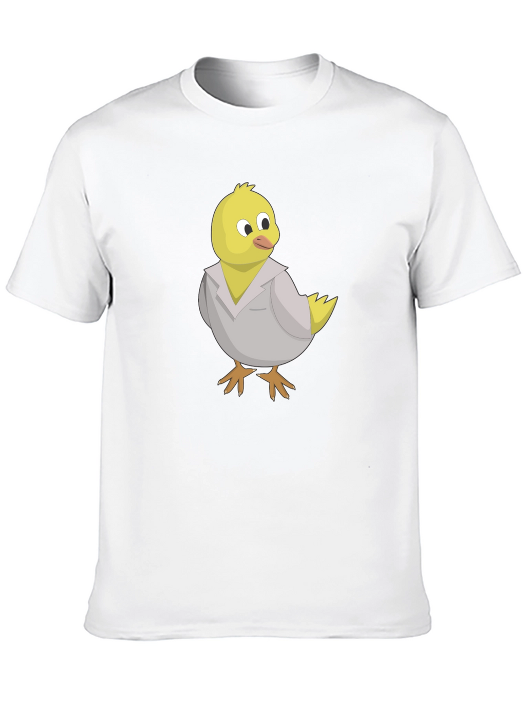 Funny Chicken in Lab Coat Graphic T-Shirt