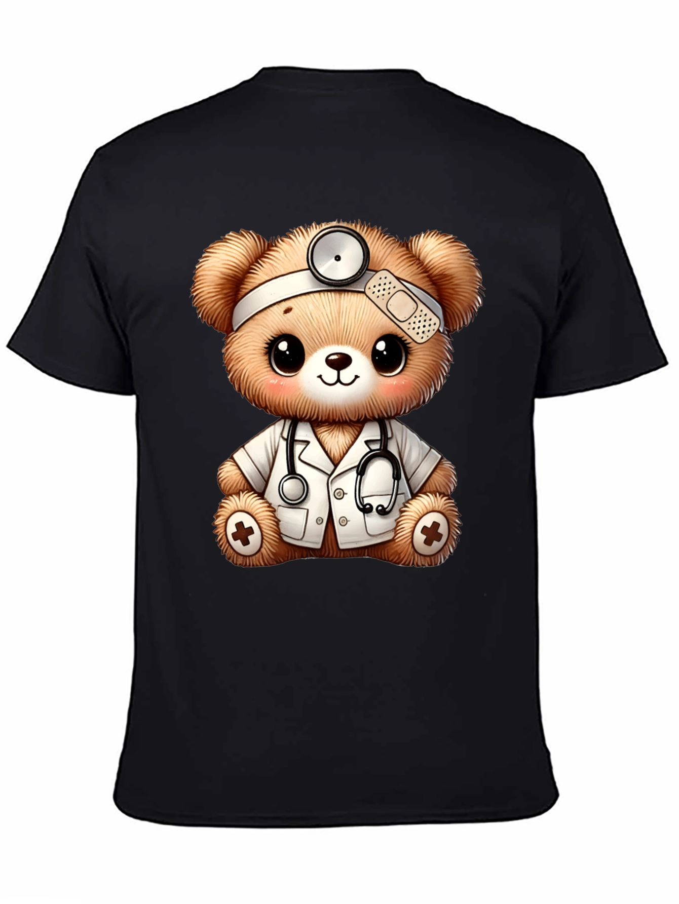 Cute Doctor Teddy Bear Graphic Tee