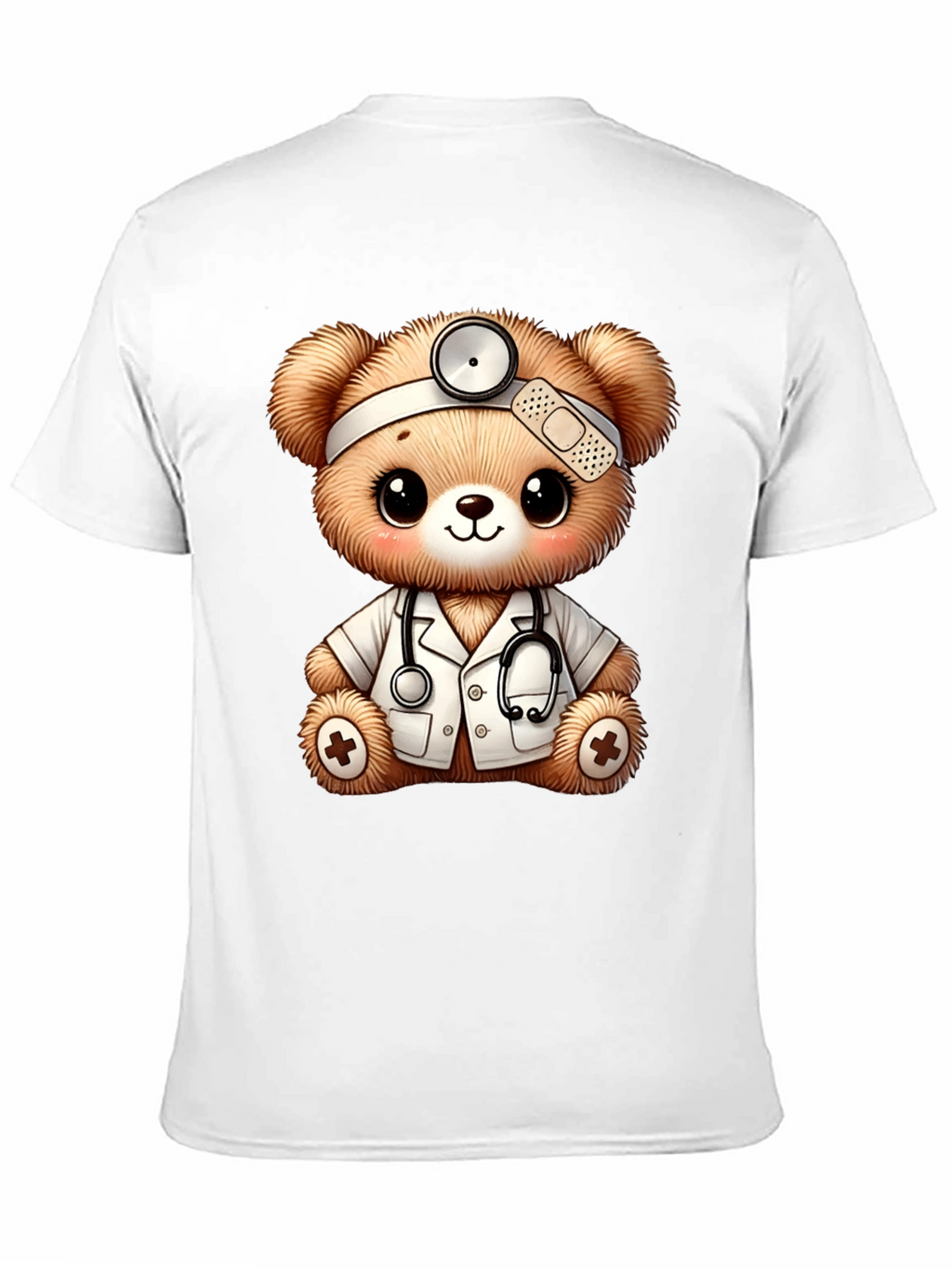 Cute Doctor Teddy Bear Graphic Tee