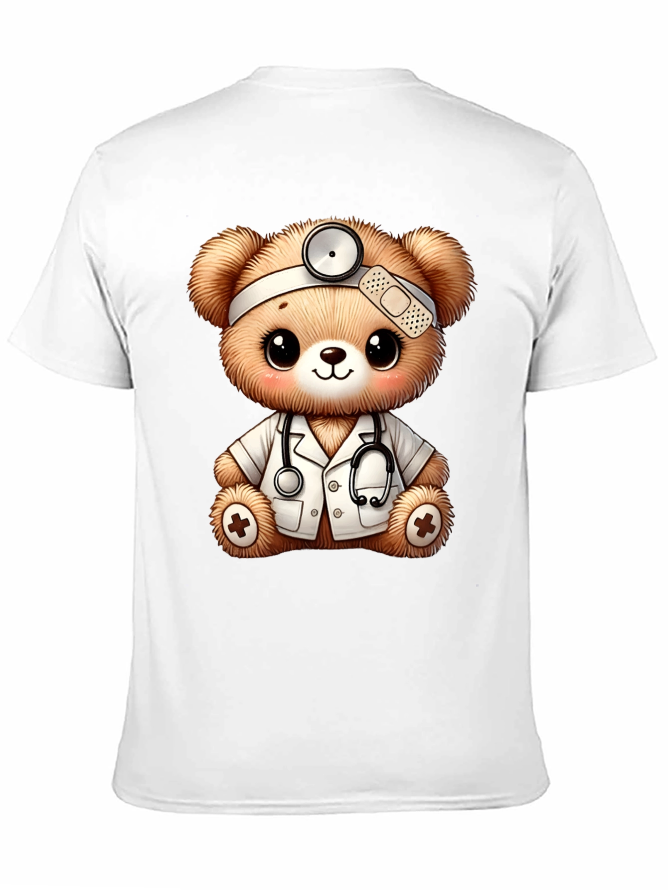 Cute Doctor Teddy Bear Graphic Tee