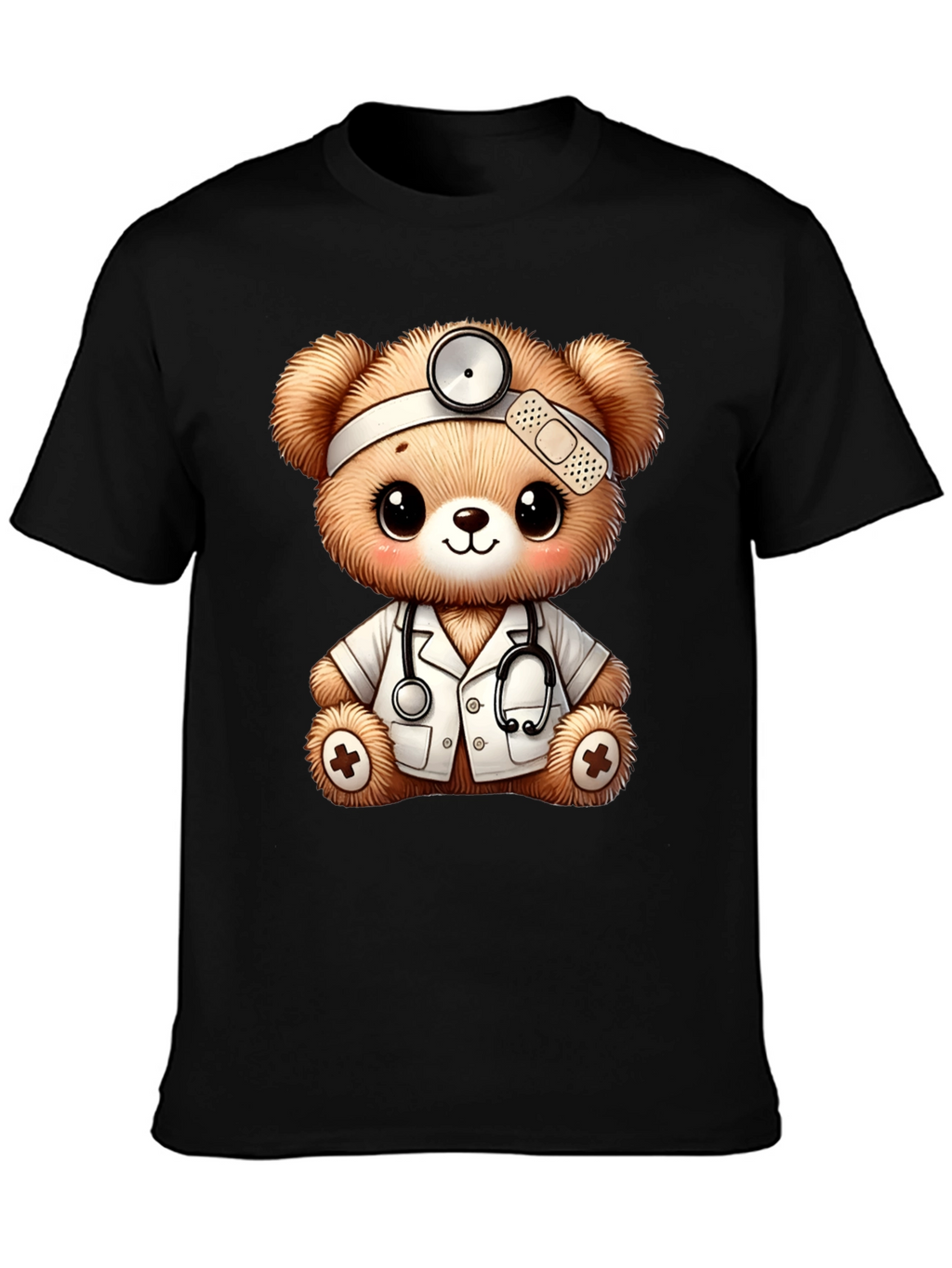Cute Doctor Teddy Bear Graphic Tee