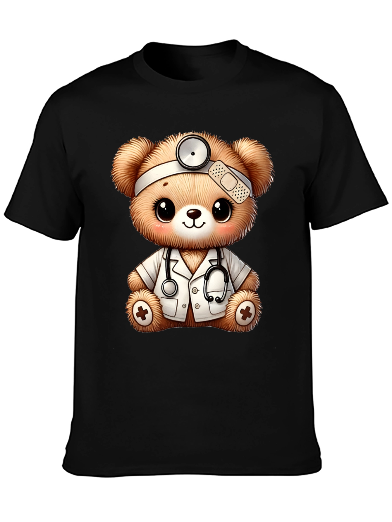 Cute Doctor Teddy Bear Graphic Tee