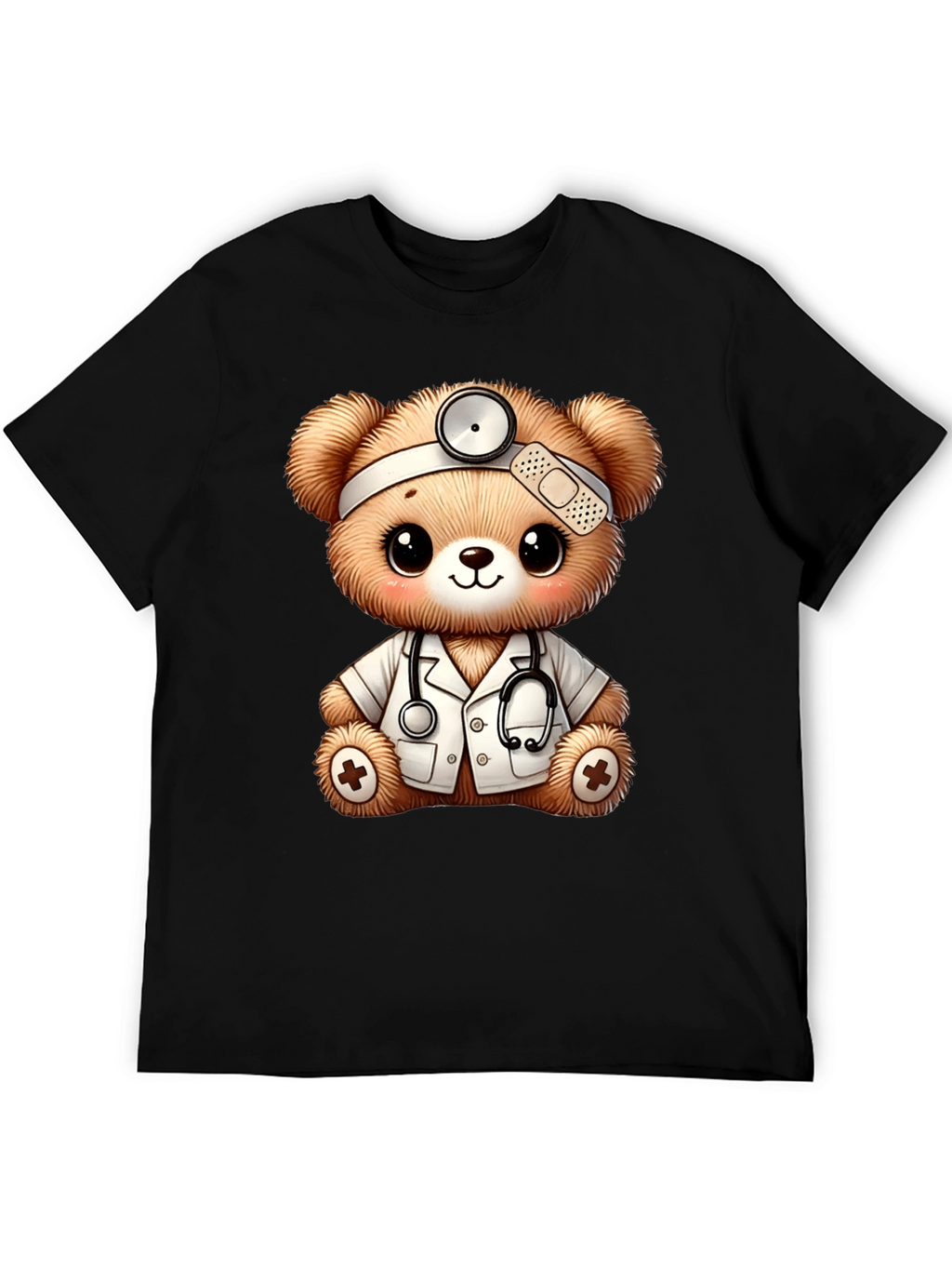 Cute Doctor Teddy Bear Graphic Tee