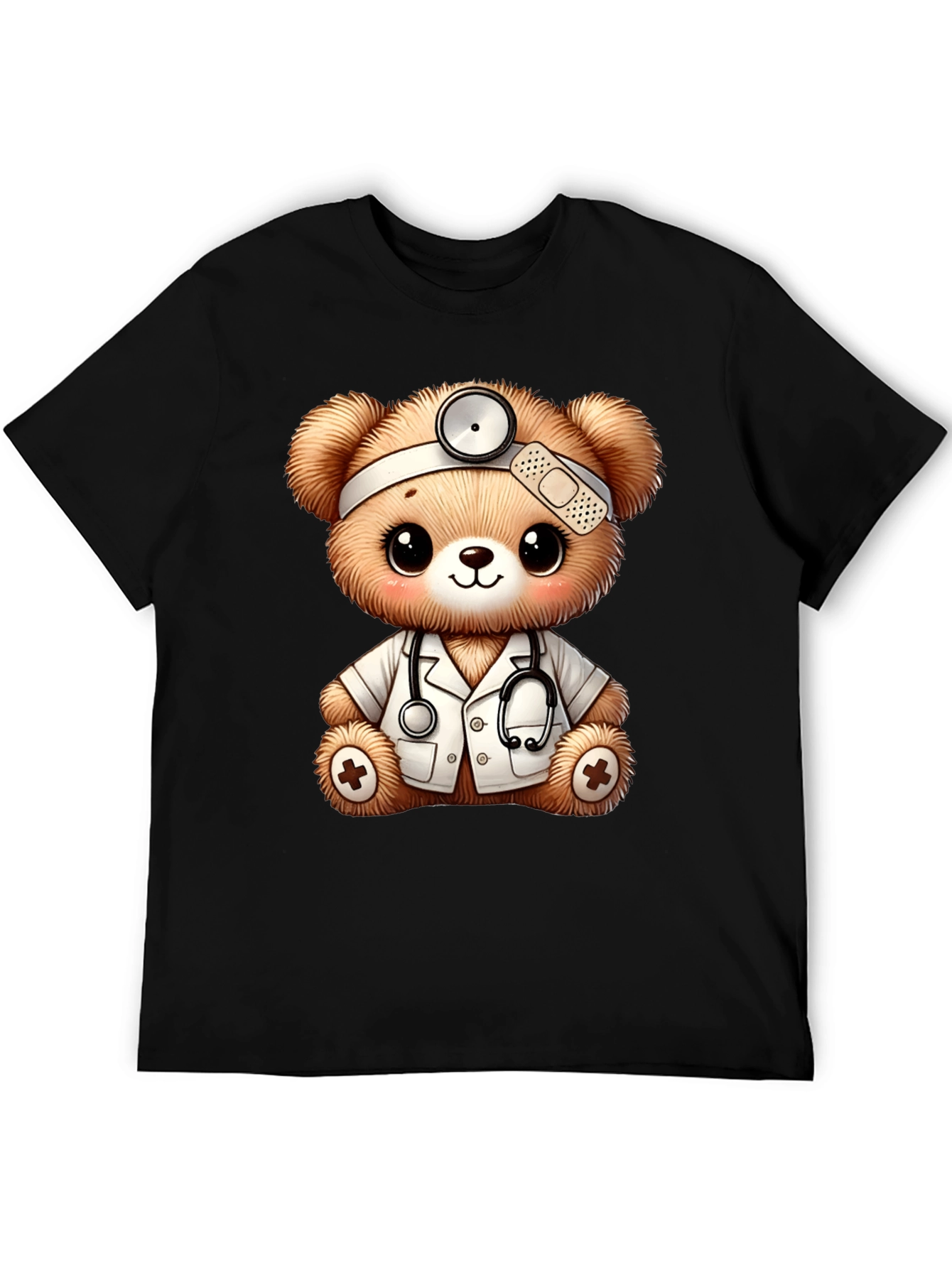 Cute Doctor Teddy Bear Graphic Tee