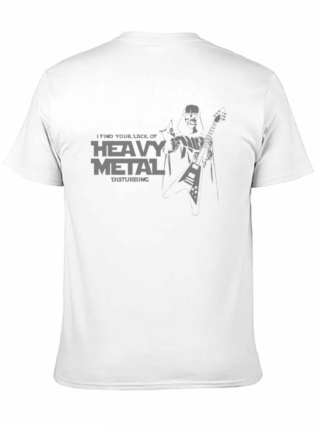 Darth Vader Heavy Metal Graphic T-Shirt