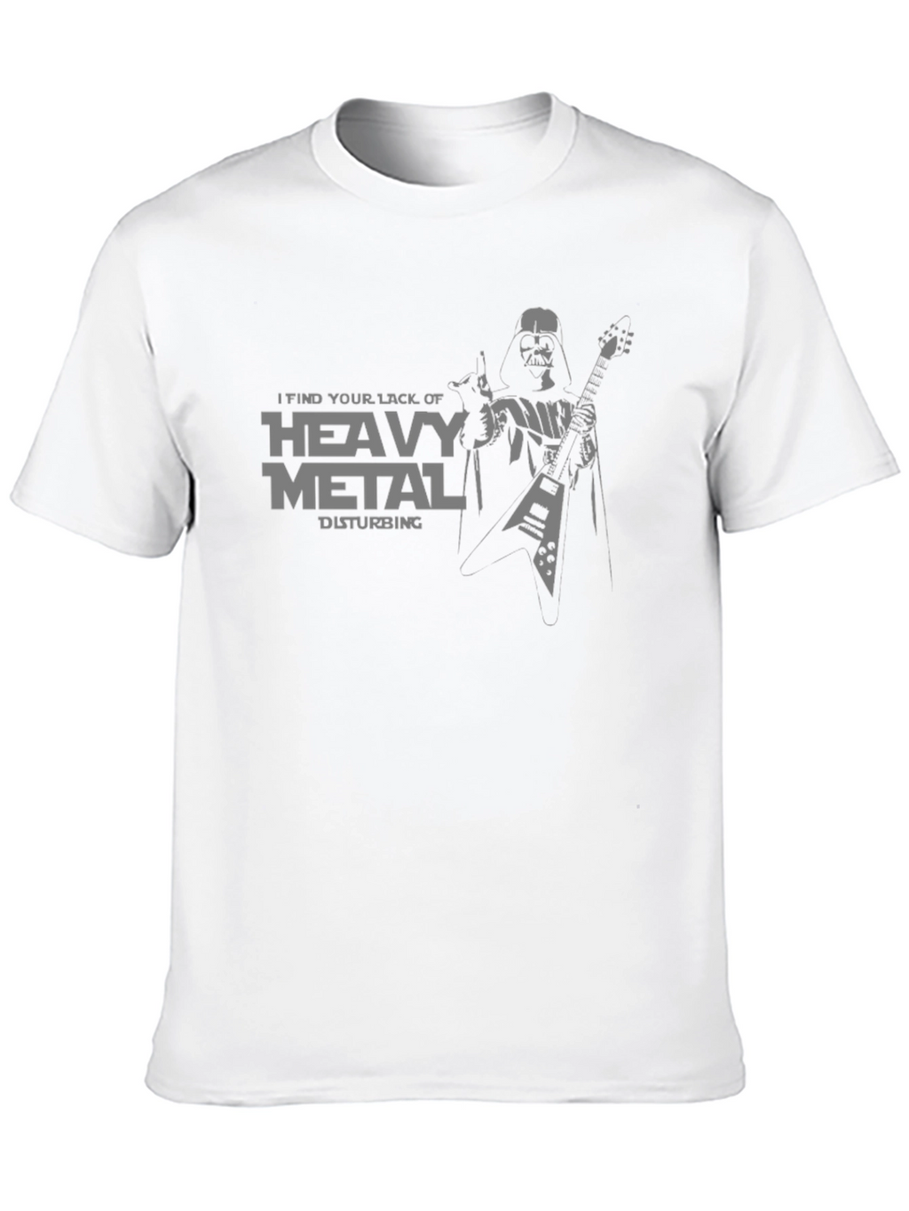 Darth Vader Heavy Metal Graphic T-Shirt