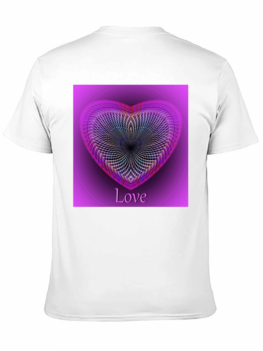 Love Heart Graphic Tee - Stylish Black T-Shirt